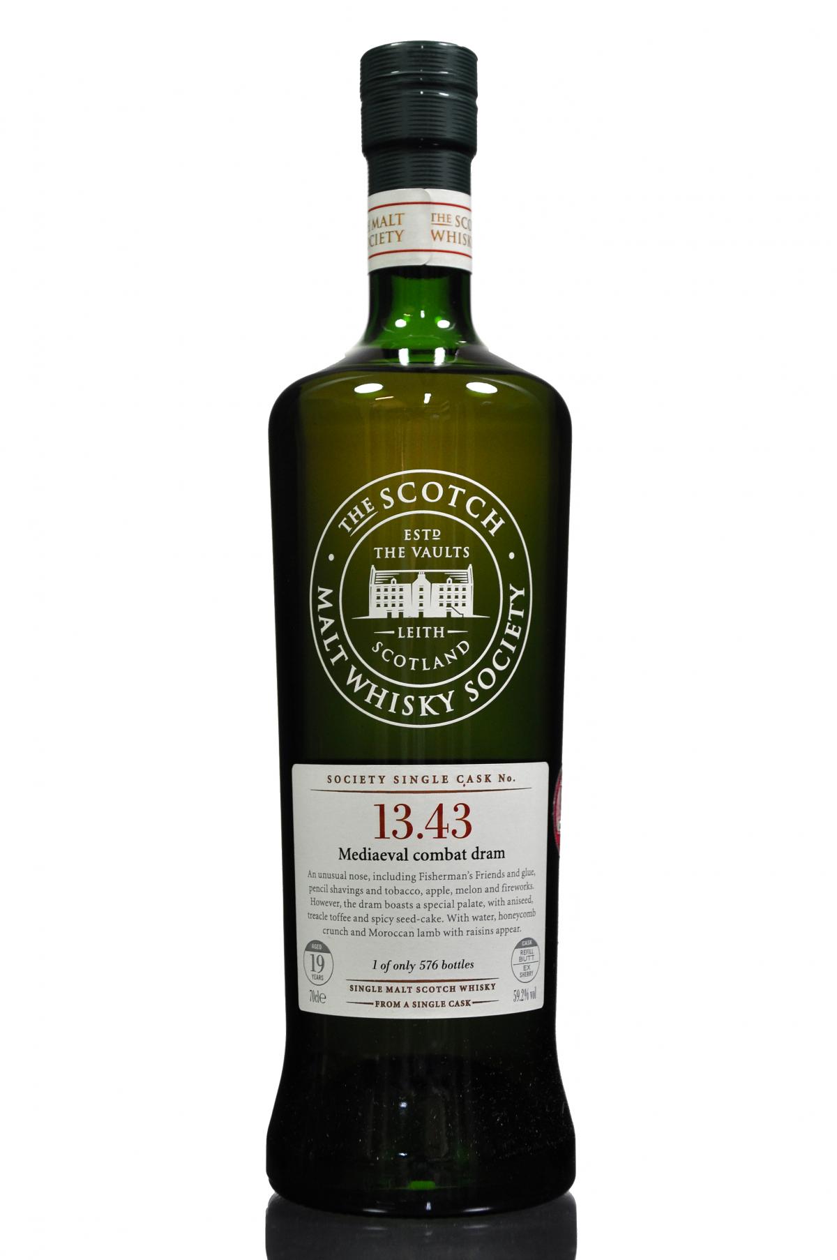 Dalmore 19 Year Old - SMWS 13.43