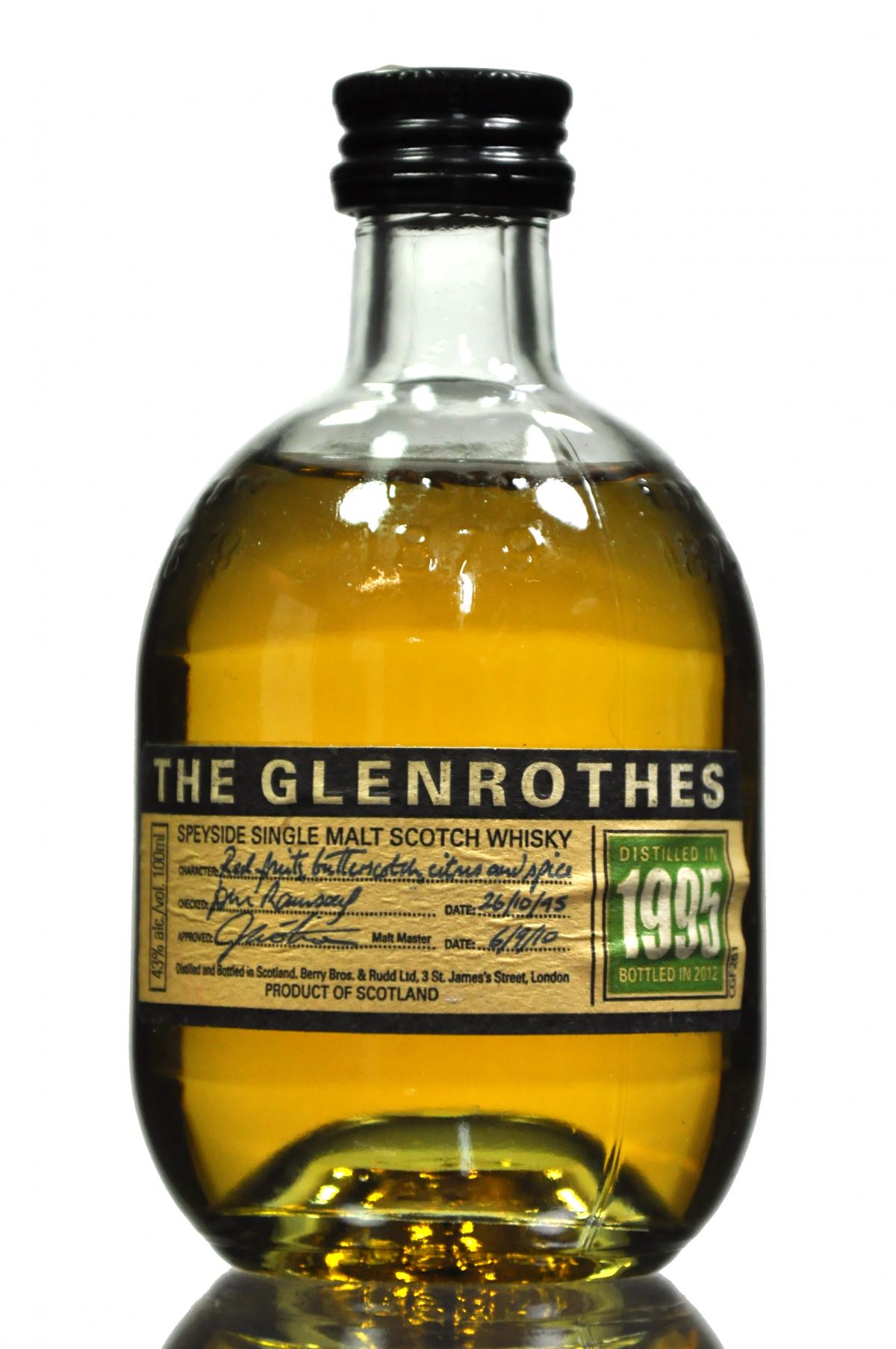 Glenrothes 1995-2012 Miniature