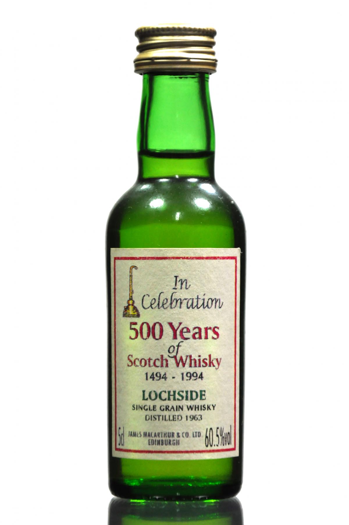 Lochside 1963 - 500 Years - James MacArthurs Miniature