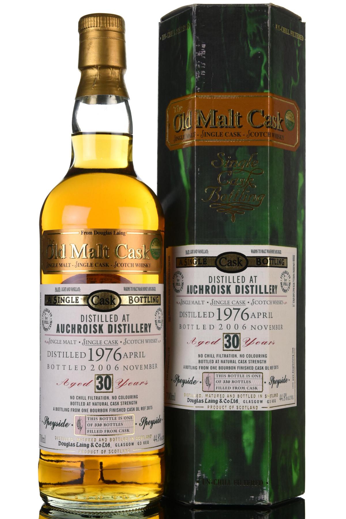Auchroisk 1976-2006 - 30 Year Old - Douglas Laing - Old Malt Cask