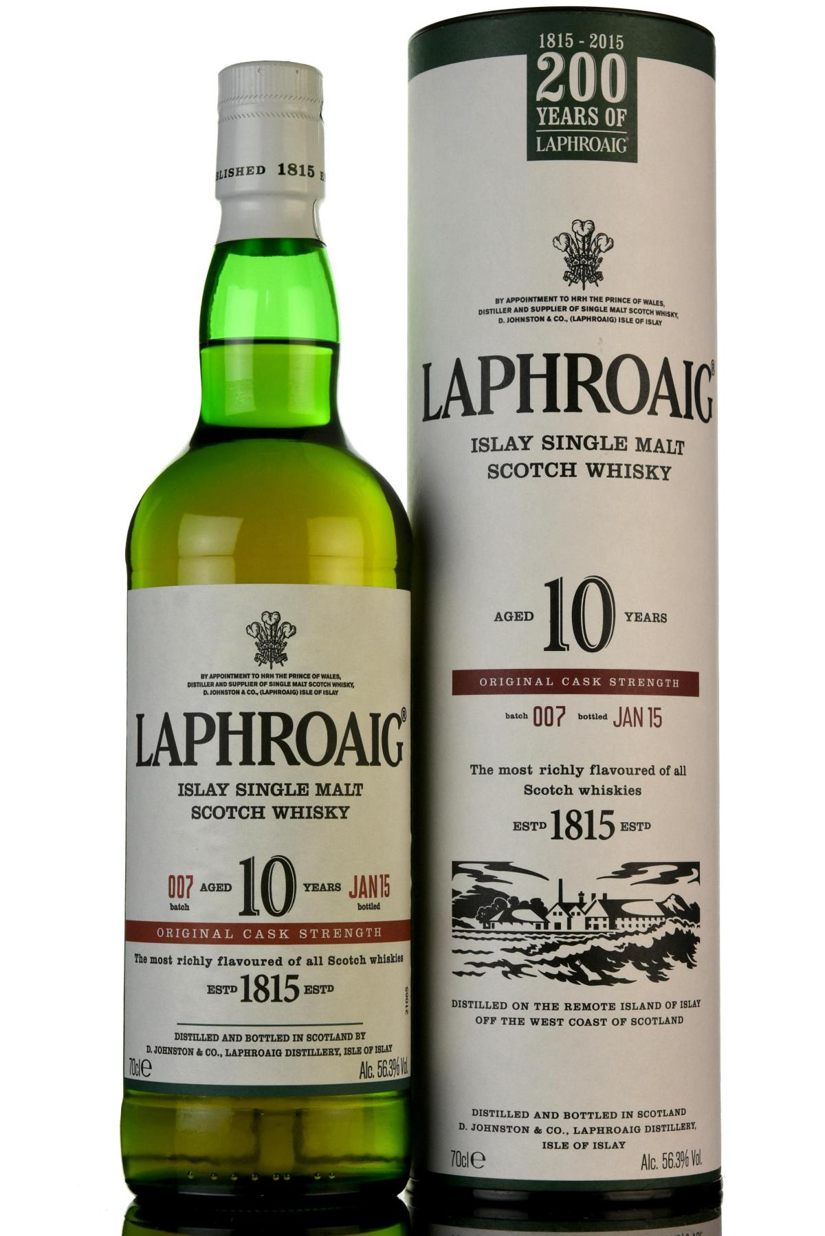 Laphroaig 10 Batch 007
