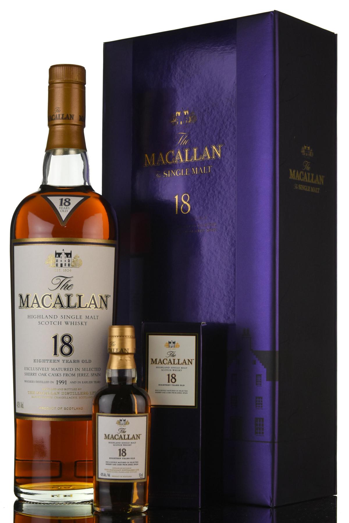 Macallan 1991 - 18 Year Old - Sherry Cask