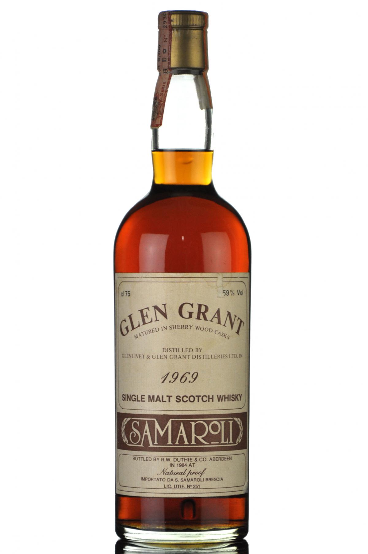 Glen Grant 1969-1984 - Samaroli - Sherry Cask