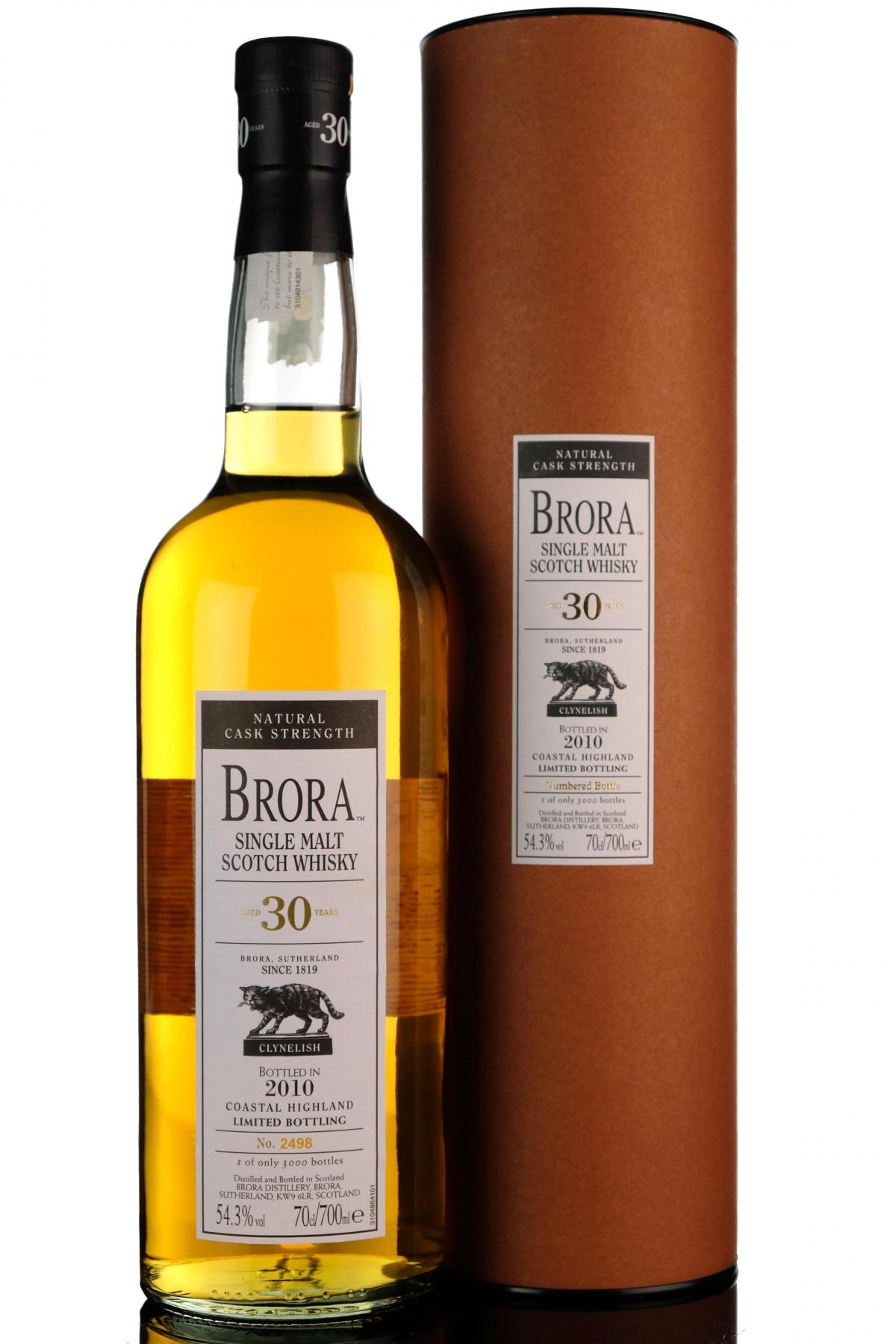 Brora 30 Year Old - Bottled 2010