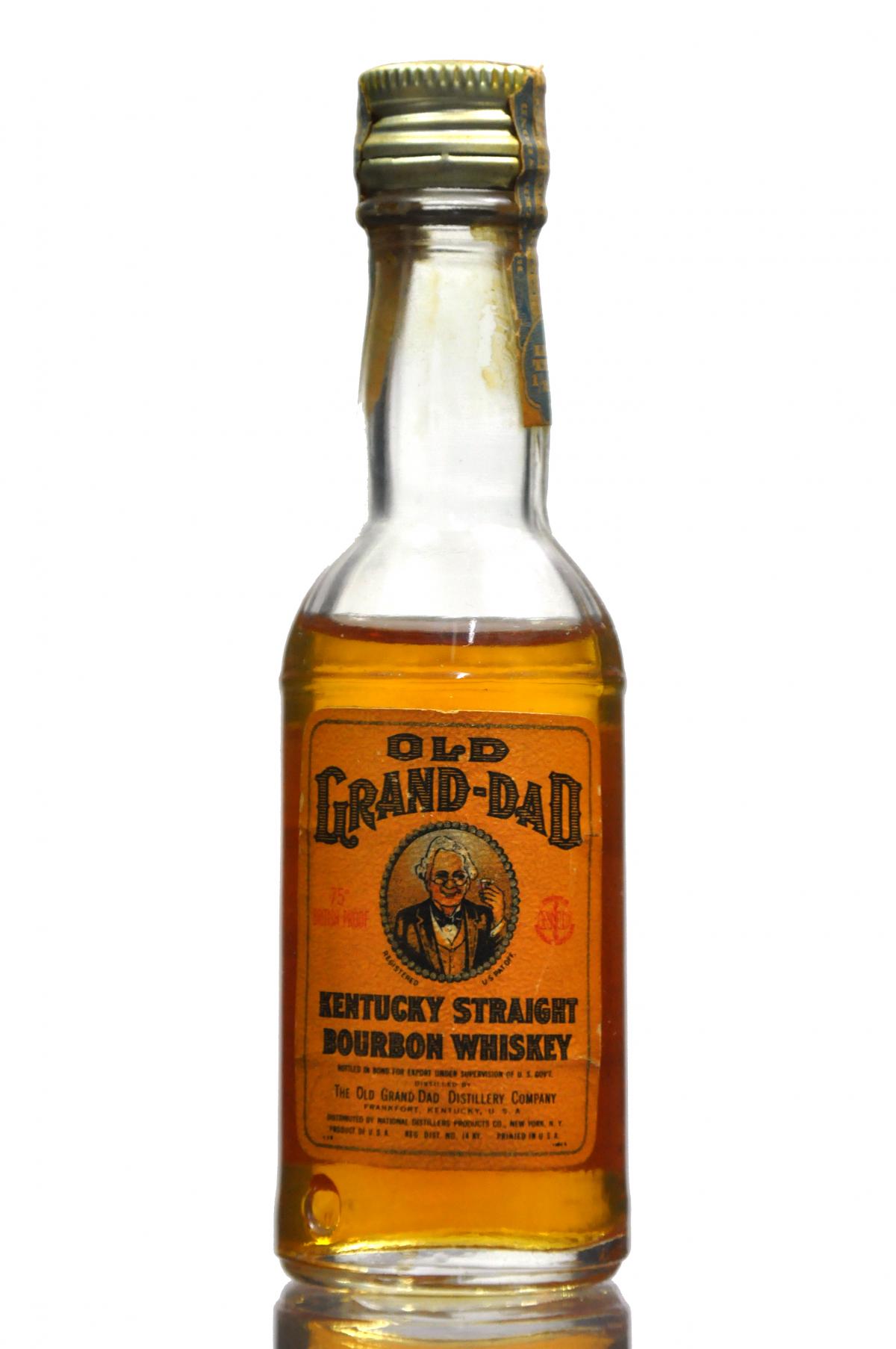 Old Grandad 75 Proof Miniature
