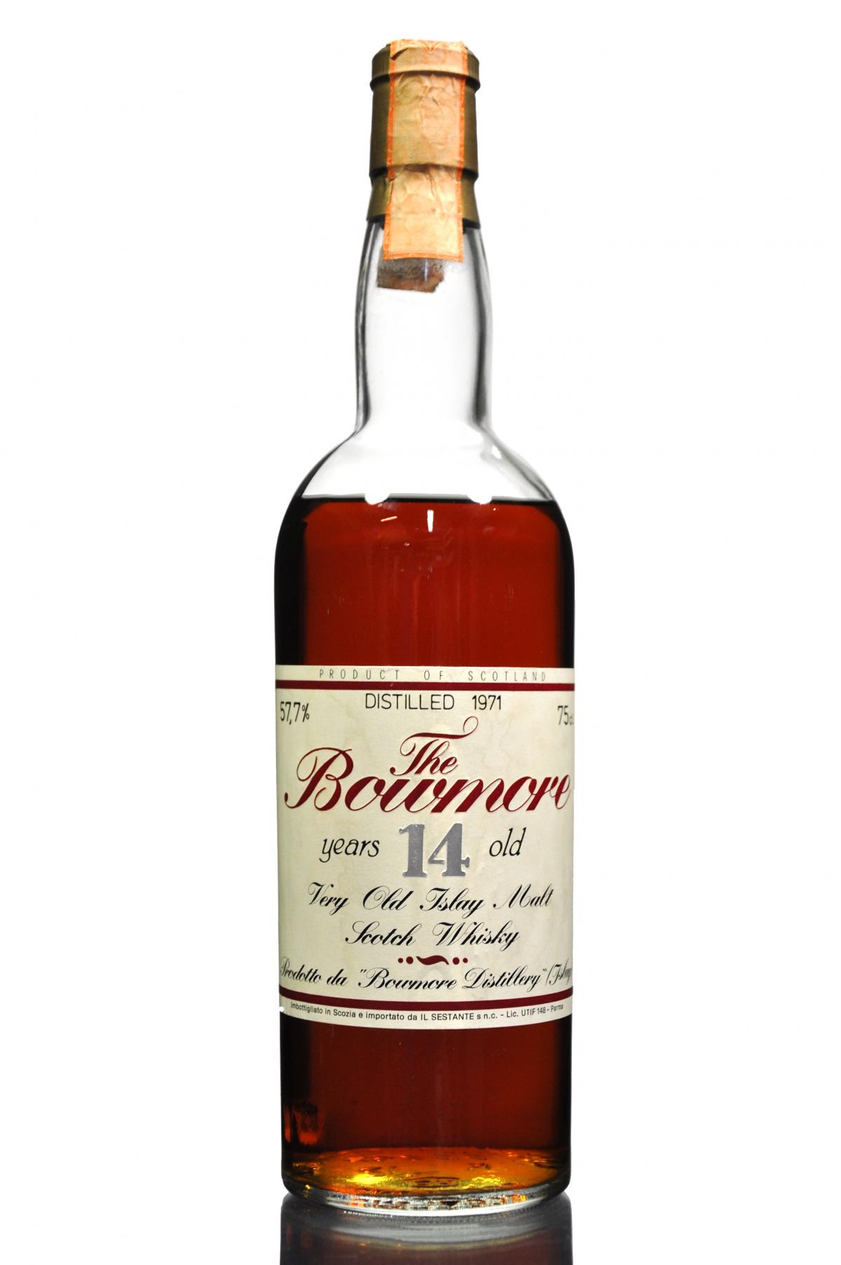 Bowmore 1971 - 14 Year Old - Sestante