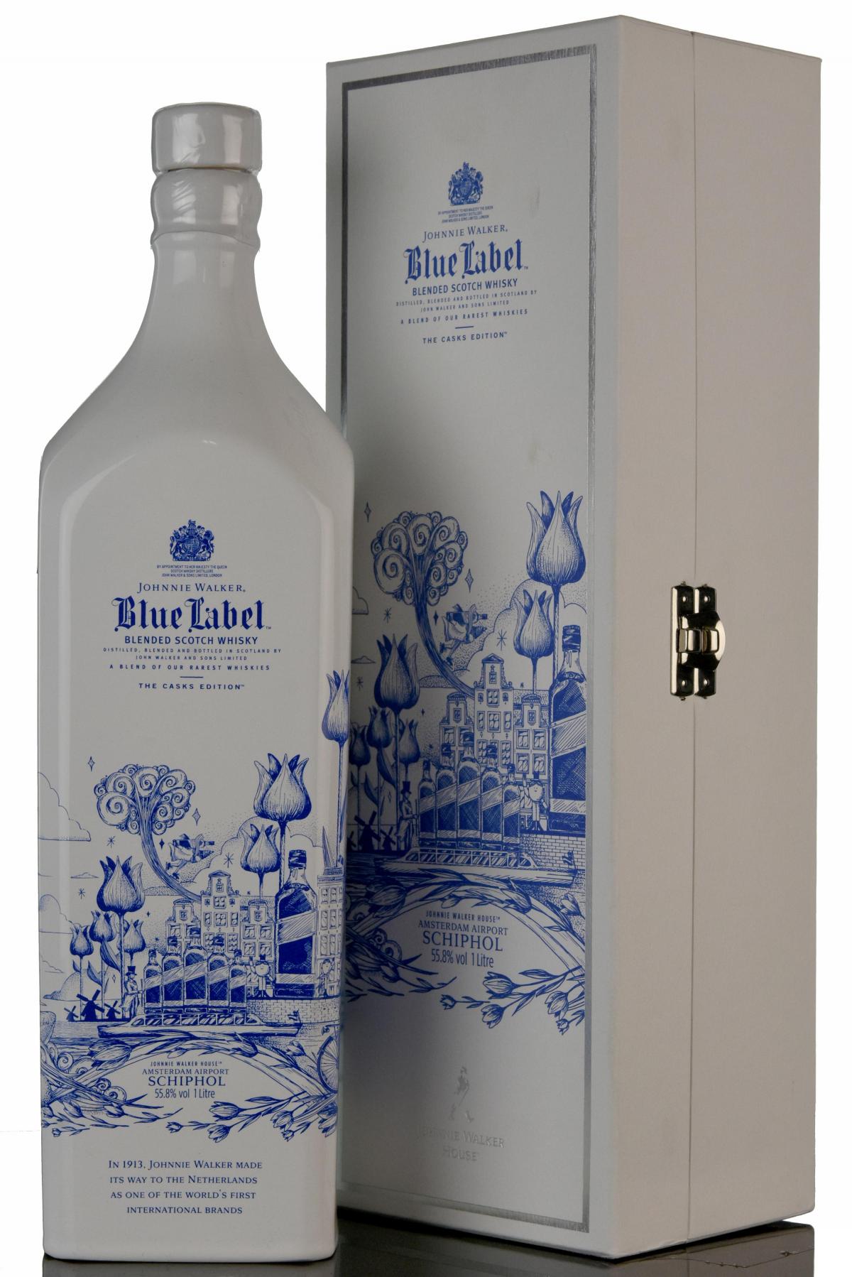 Johnnie Walker Blue Label - Amsterdam Airport - 1 Litre