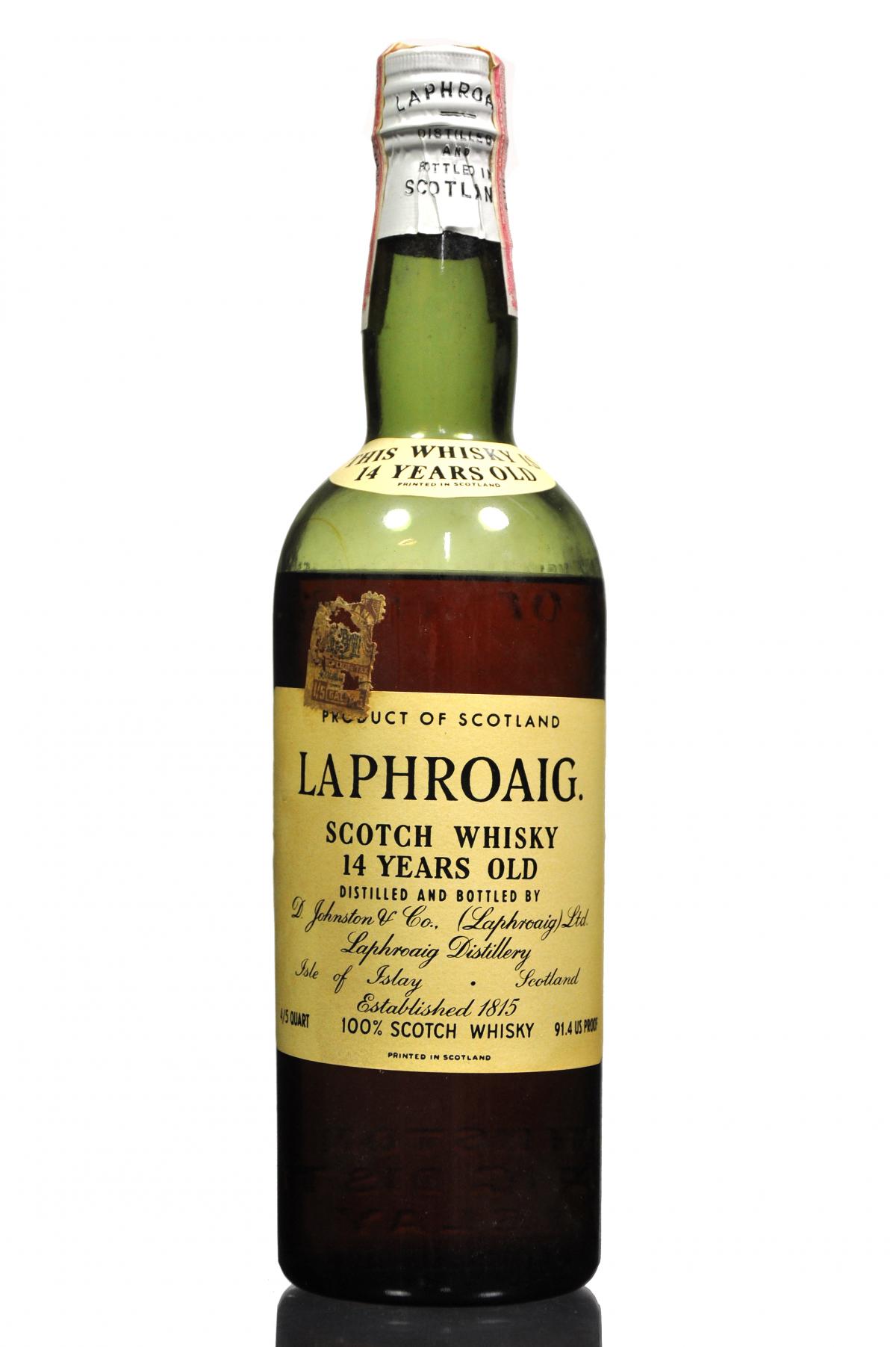 Laphroaig 14 Year Old - US Import Rotation 1953