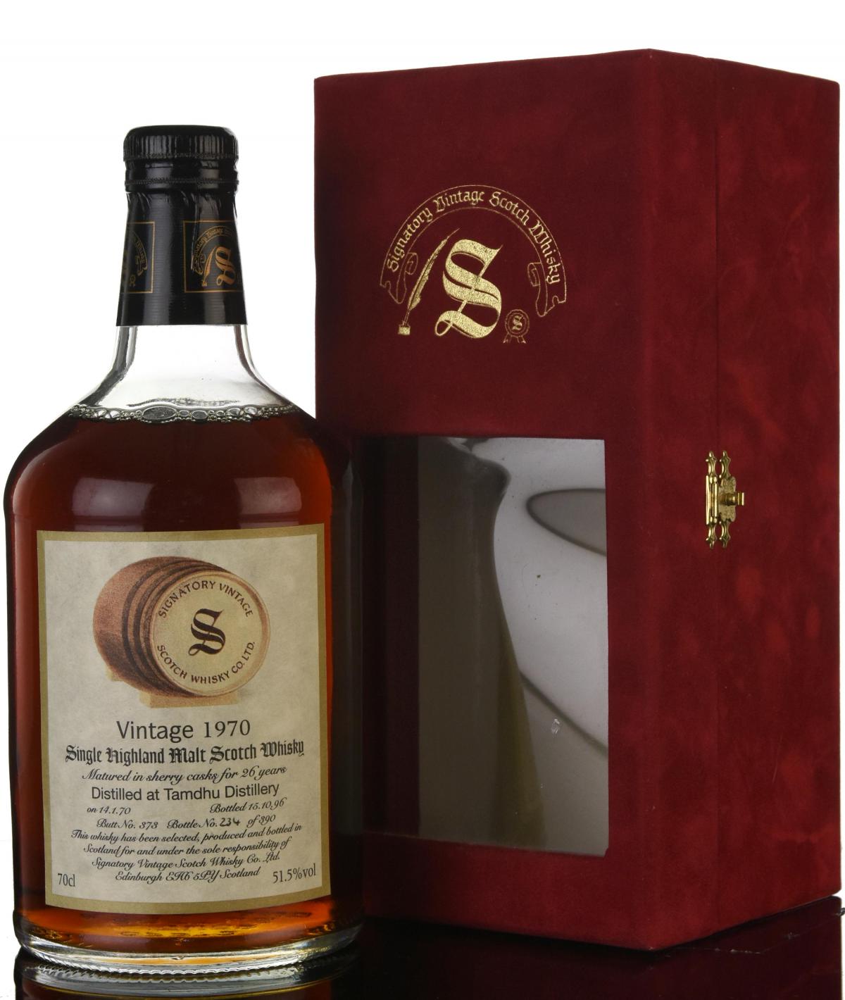 Tamdhu 1970 - 1996 26 Signatory Vintage
