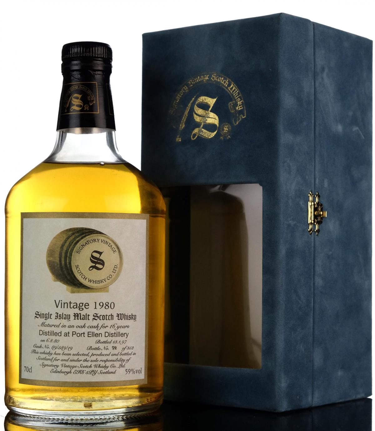 Port Ellen 1980 - 1997 16 Signatory Vintage