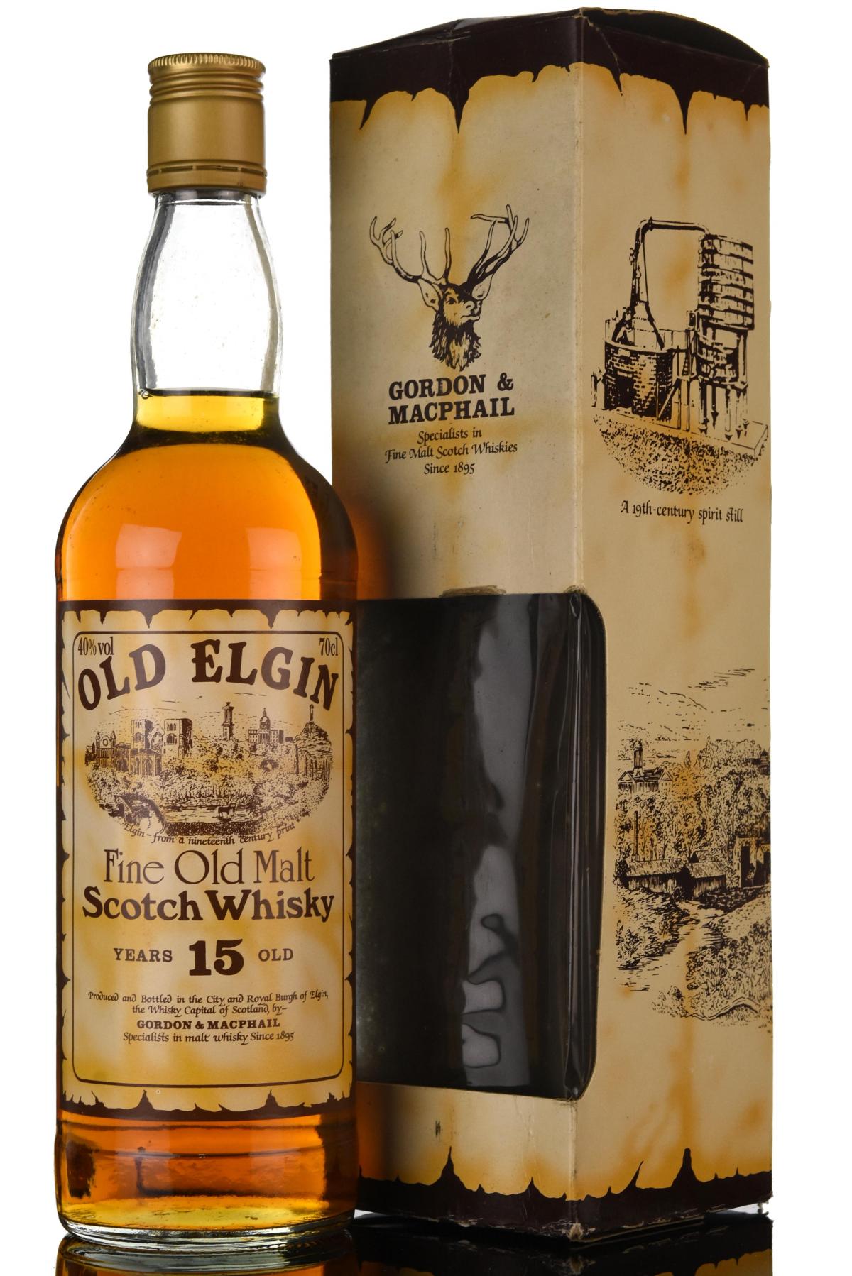 Old Elgin 15 Year Old  Gordon  MacPhail  1990s