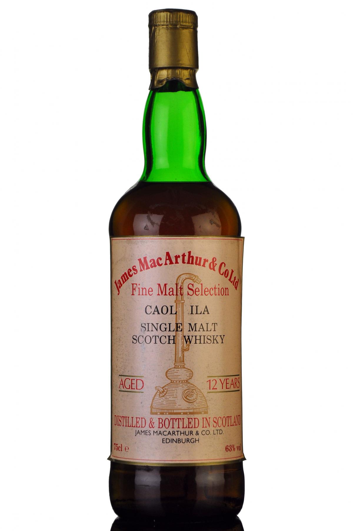 Caol Ila 12 Year Old - James MacArthur - 1980s - Sherry Cask