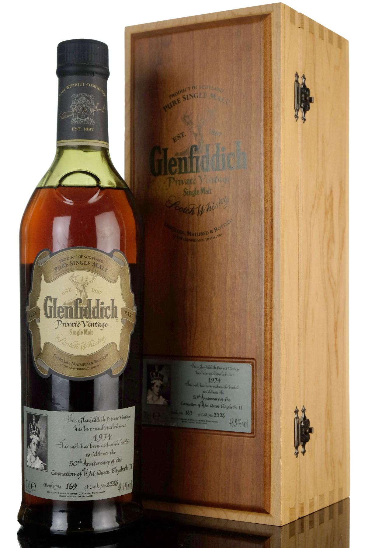 Glenfiddich 1974 - Private Vintage - Single Cask 2336 - 50th Anniversary