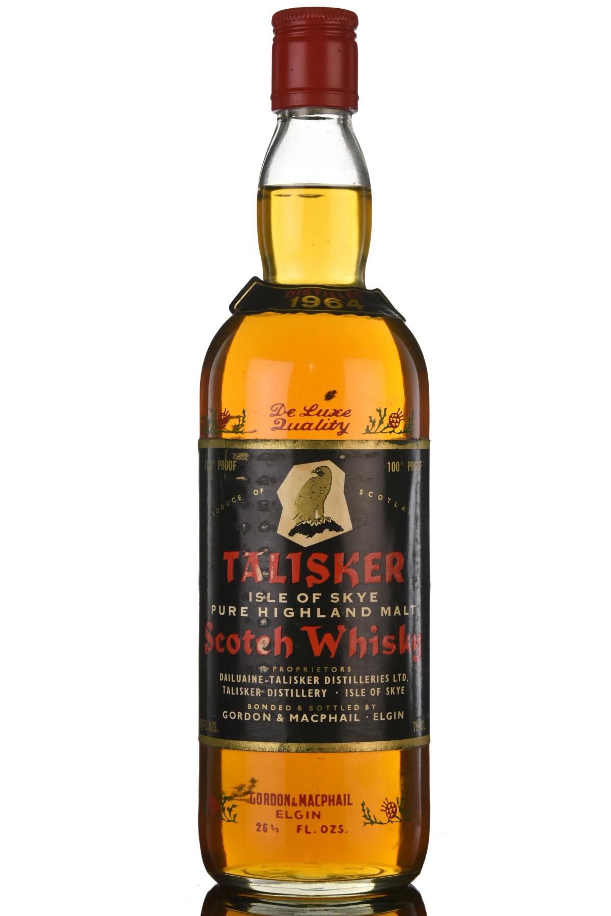 Talisker 1964 Gordon Macphail 100 Proof