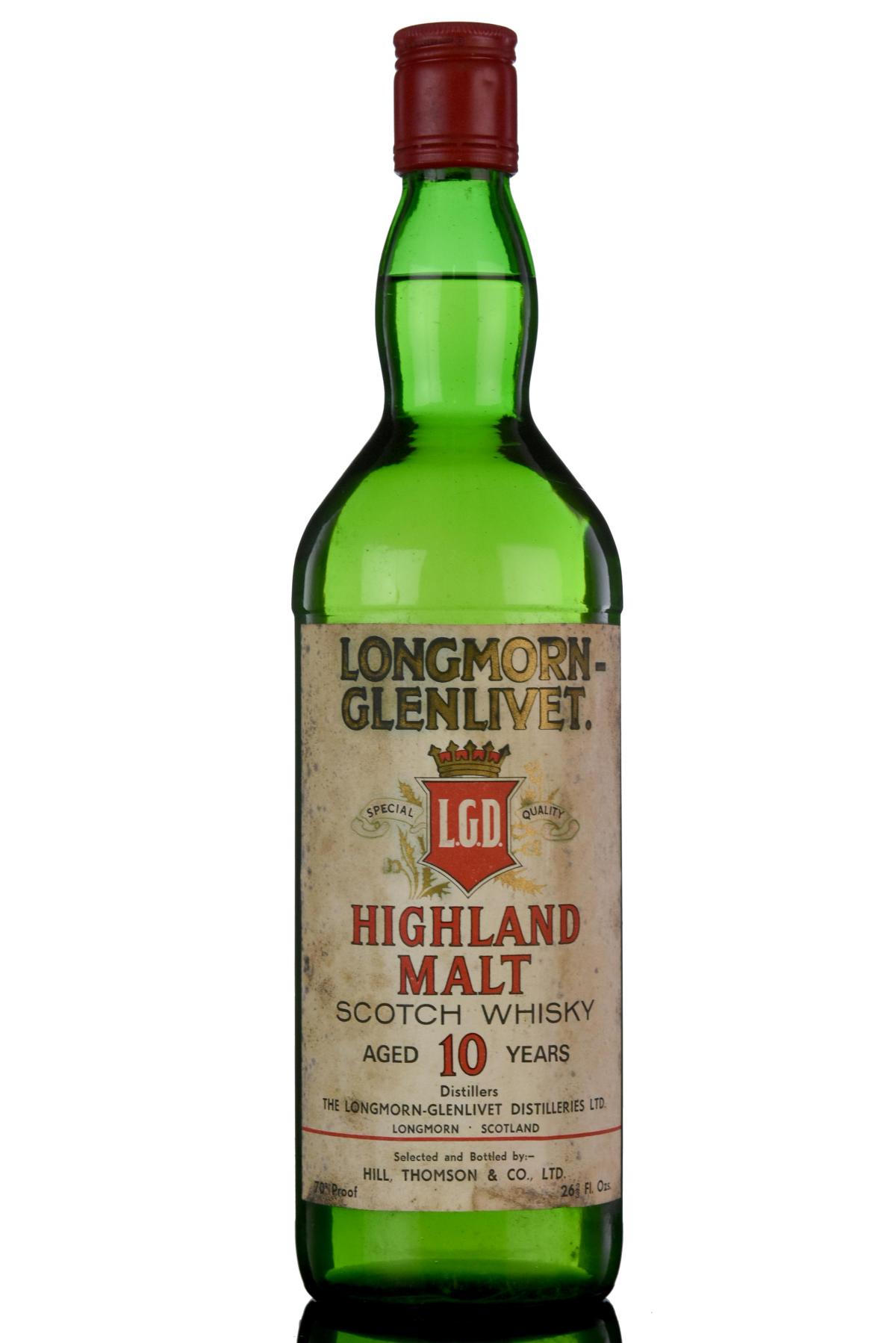 Longmorn-Glenlivet 10 Year Old - 1970s