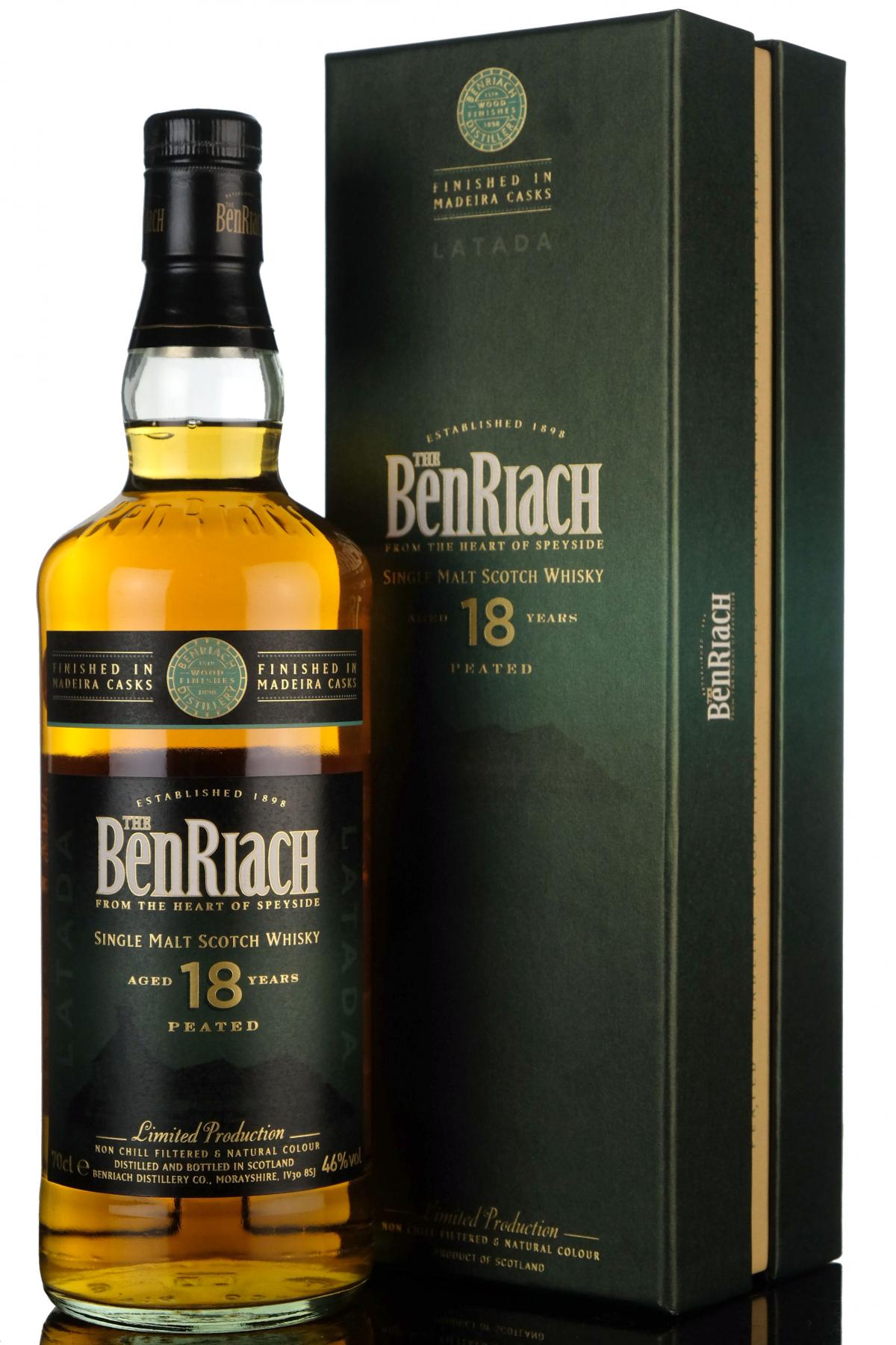 Benriach 18 Year Old - Peated