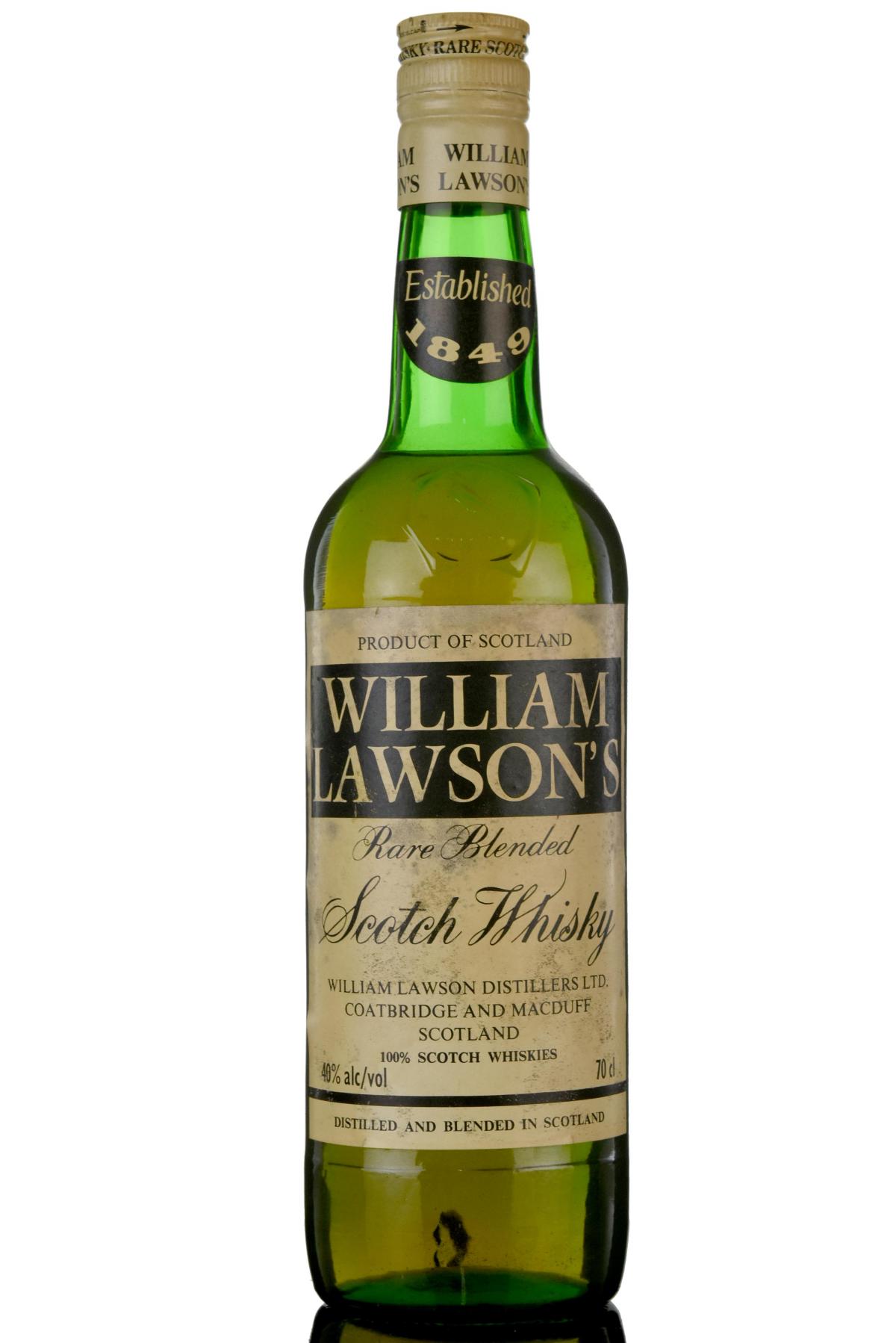 William Lawson 1990s