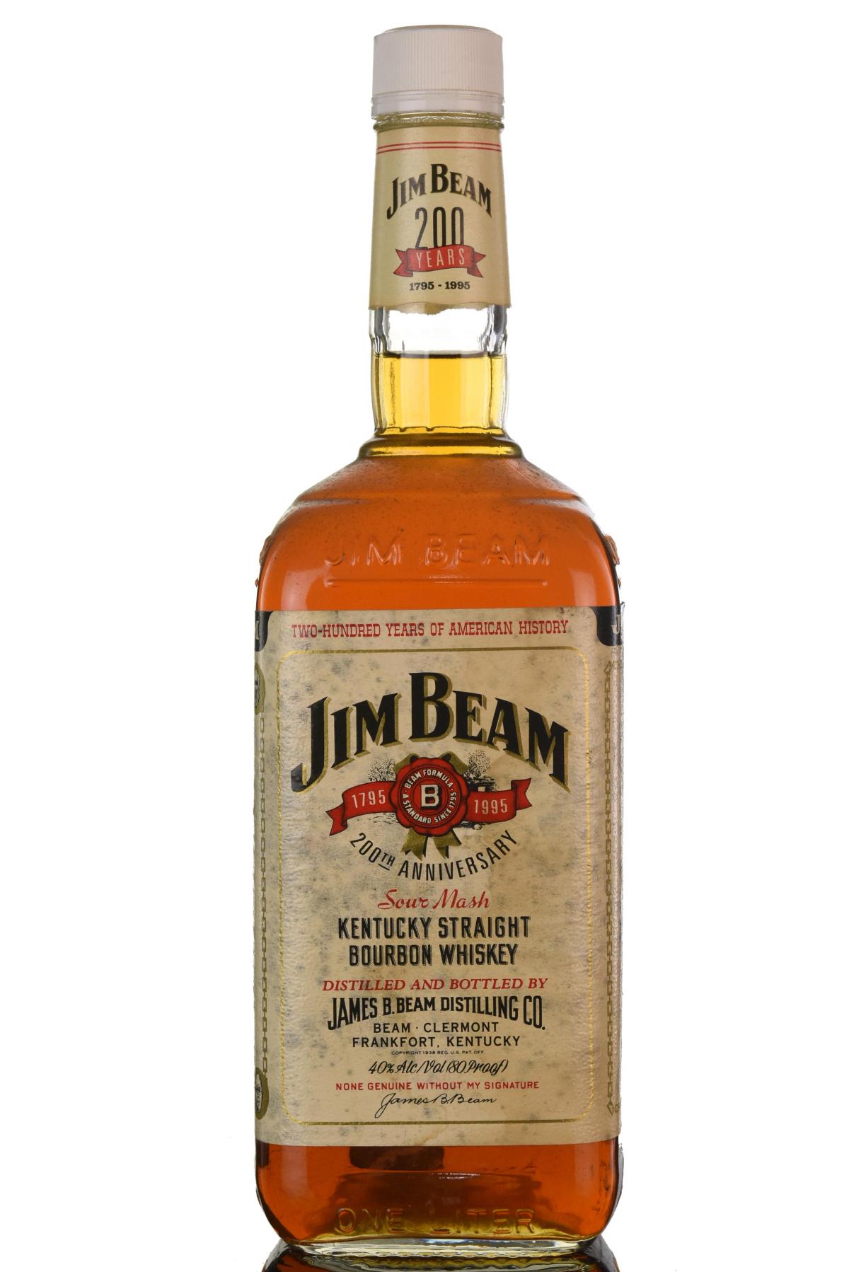 Jim Beam 200th Anniversary Bourbon - 1 Litre
