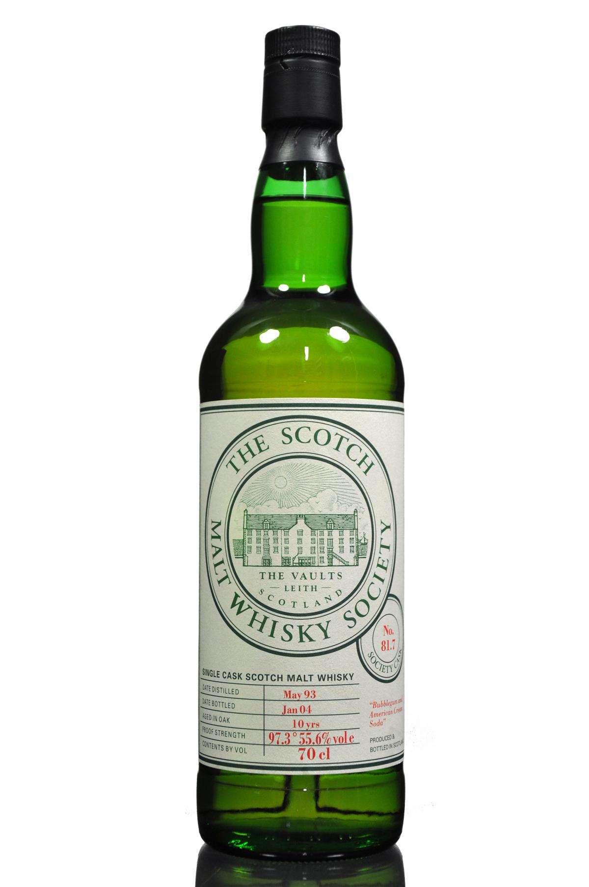 Glen Keith 1993-2004 - SMWS 81.7
