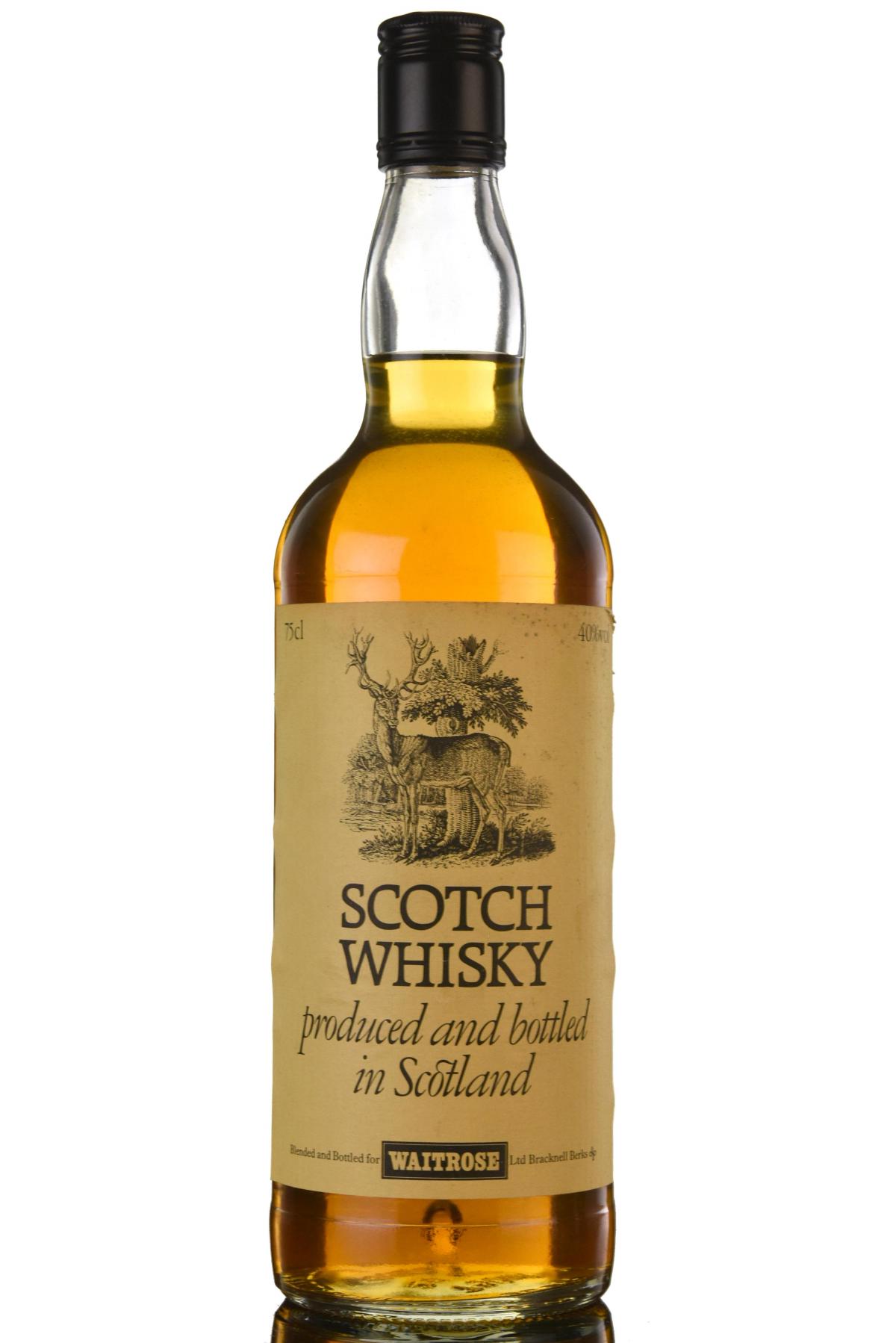 Scotch Whisky For Waitrose - 1980s