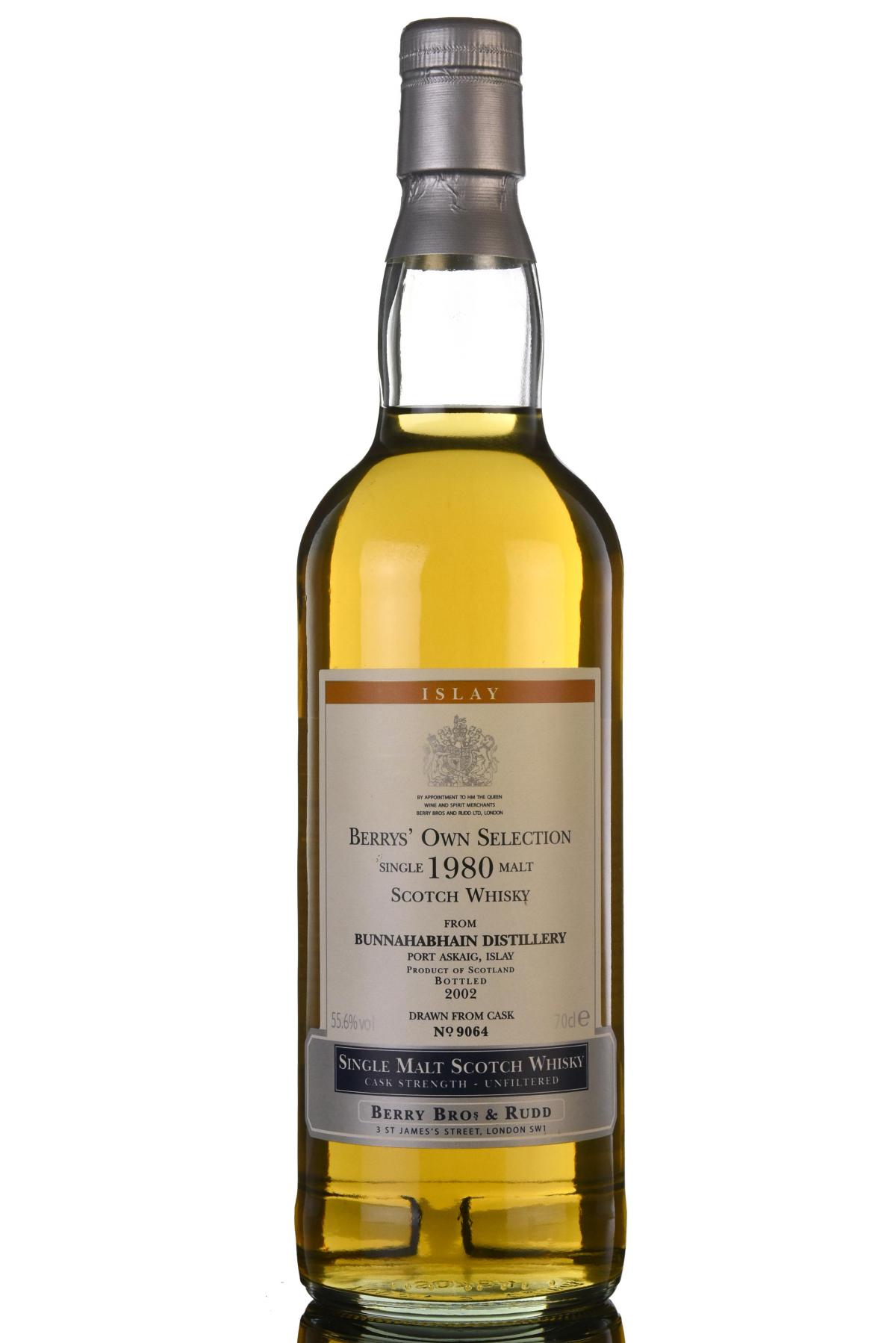 Bunnahabhain 1980-2002 - Berry Bros & Rudd