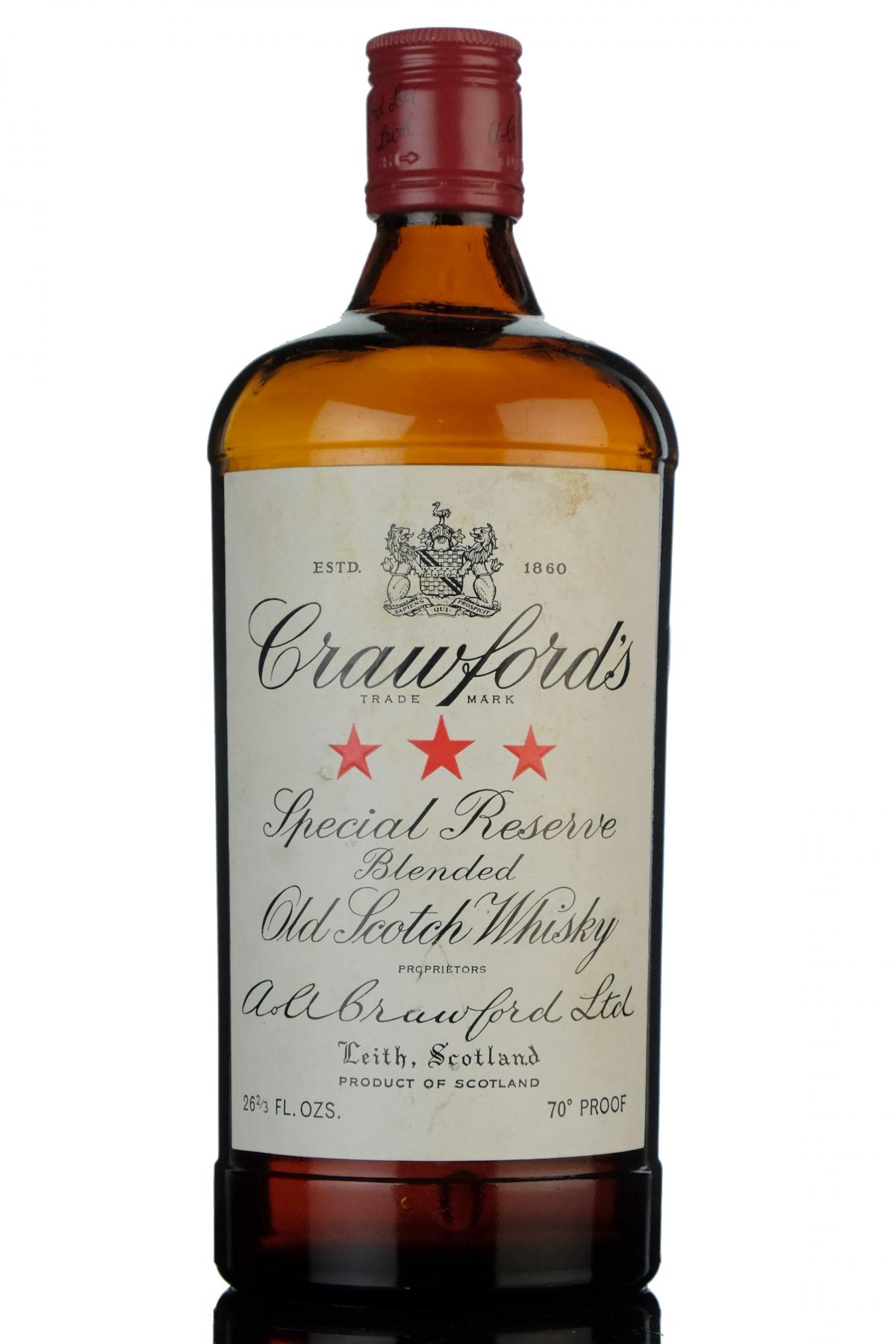 Crawfords 3 Star - 1970s