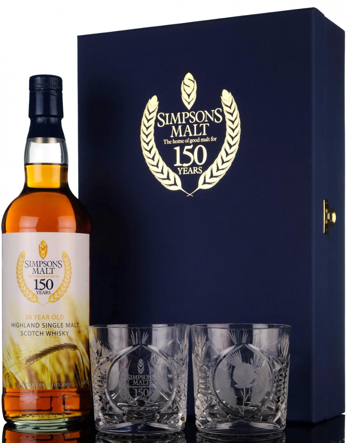 Glenrothes 30 Year Old - Simpson Malt 150th Anniversary