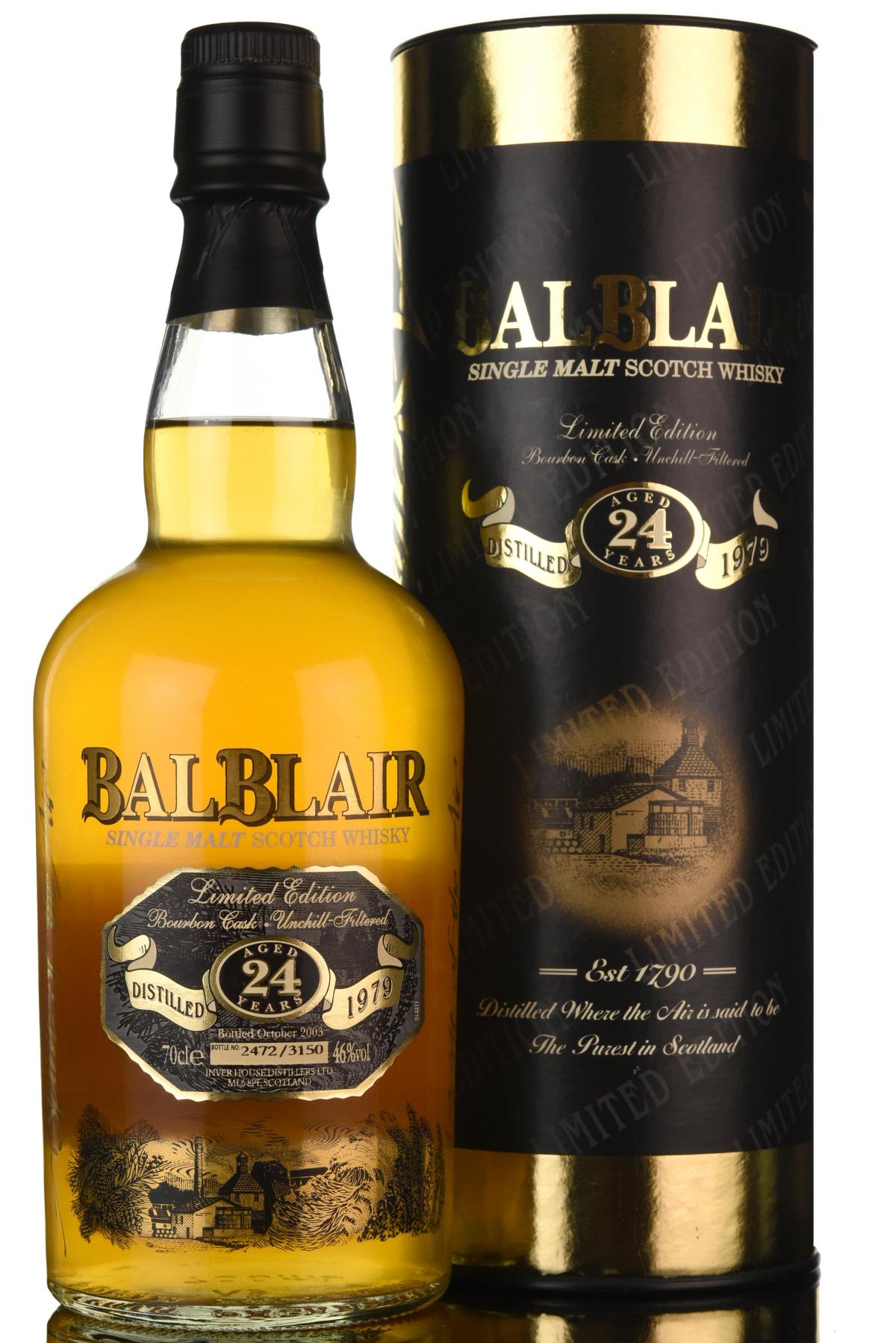 Balblair 1979-2003 - 24 Year Old