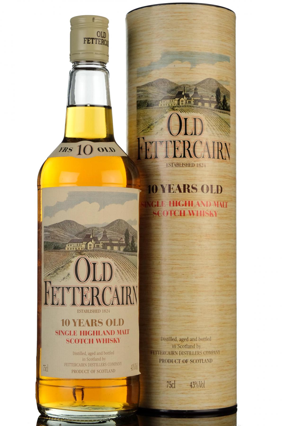 Old Fettercairn 10 Year Old - 1980s