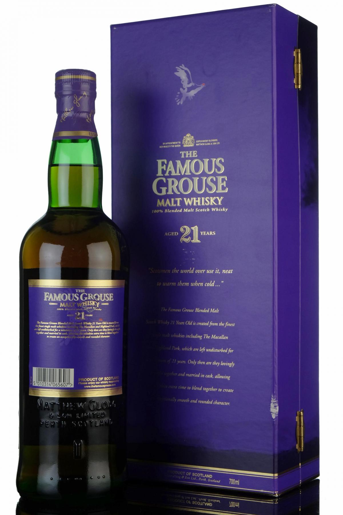 Famous Grouse 21 Year Old