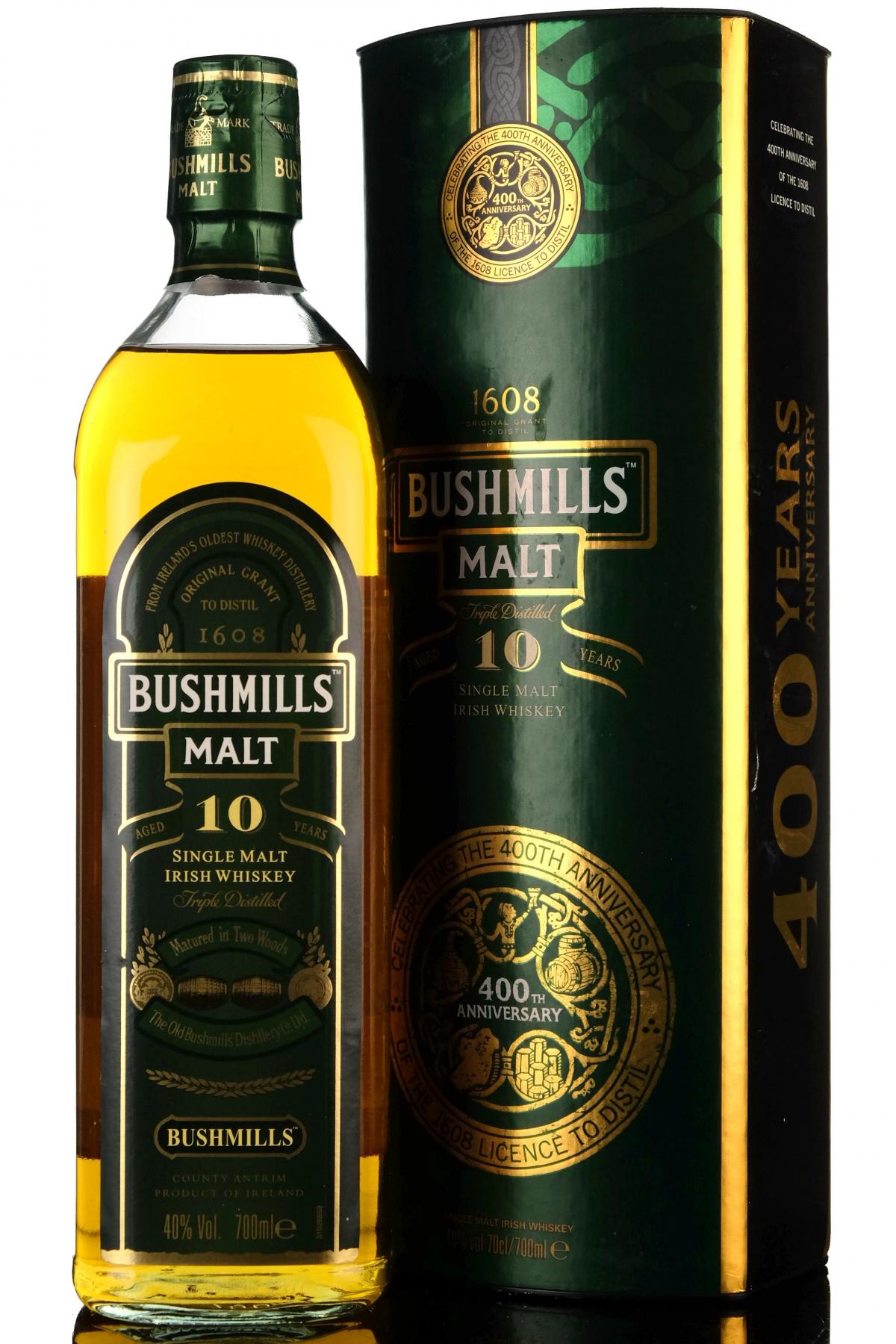 Bushmills 10 Year Old - Irish Whiskey