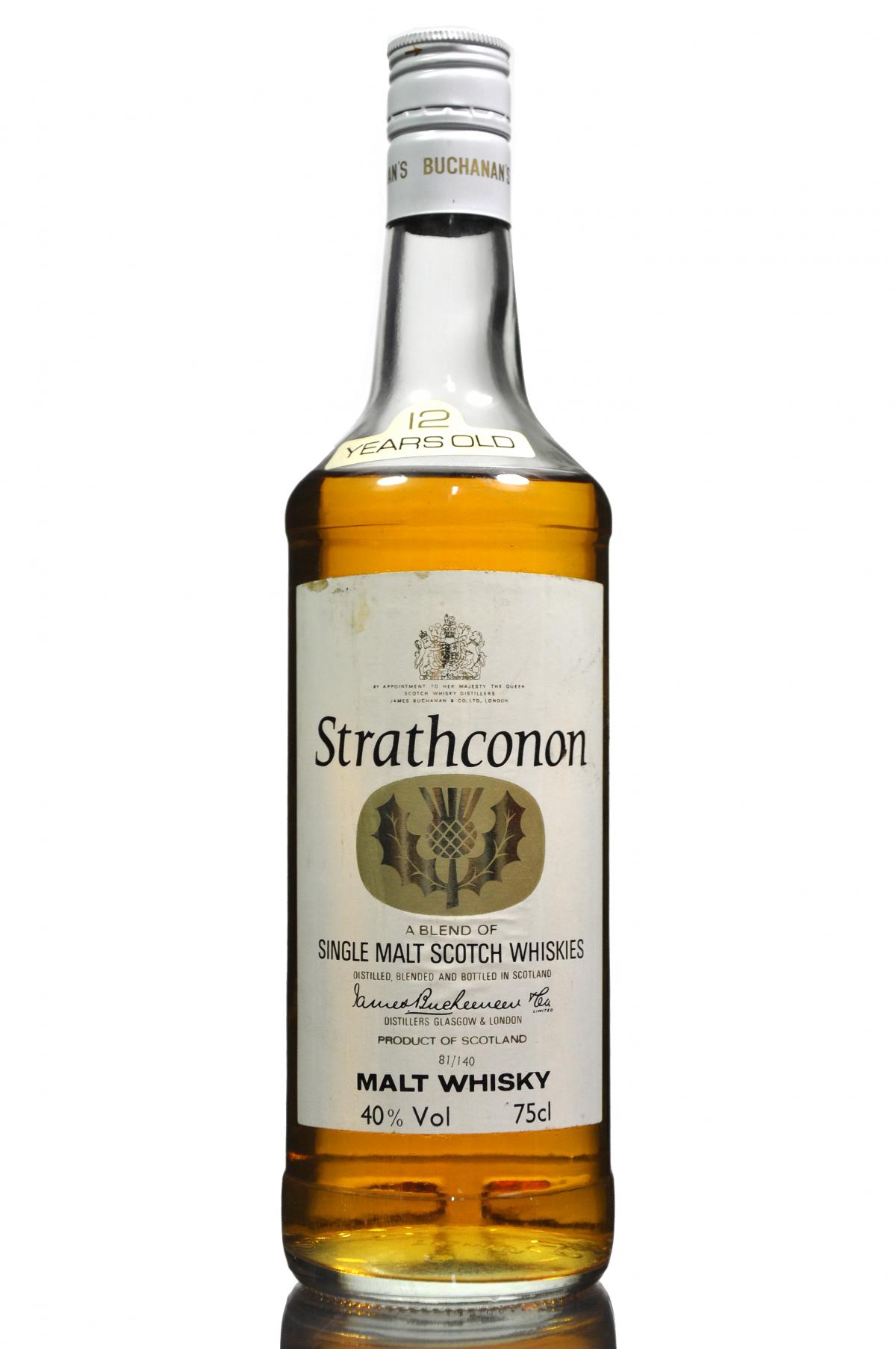 Strathconon 12 Year Old Malt - 1980s