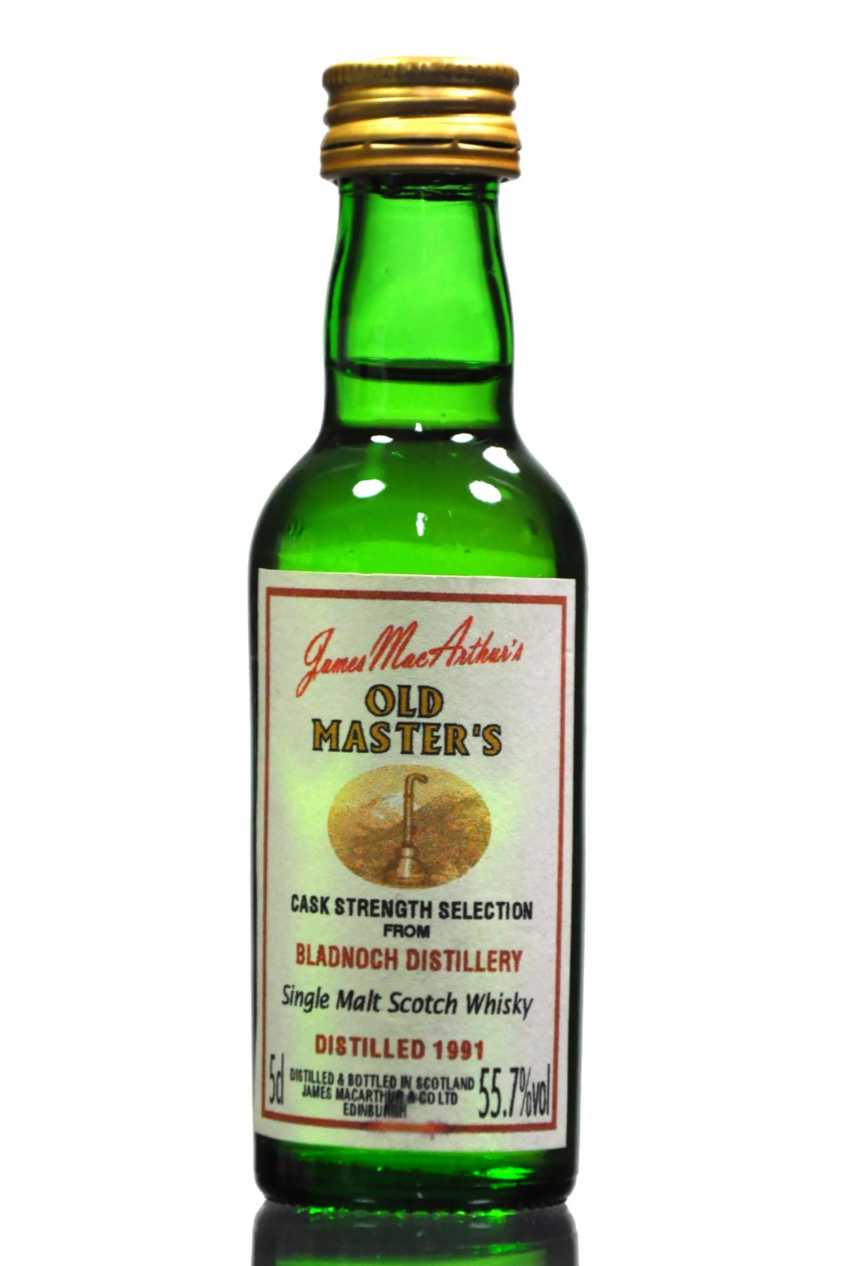 Bladnoch 1991 James MacArthur Miniature