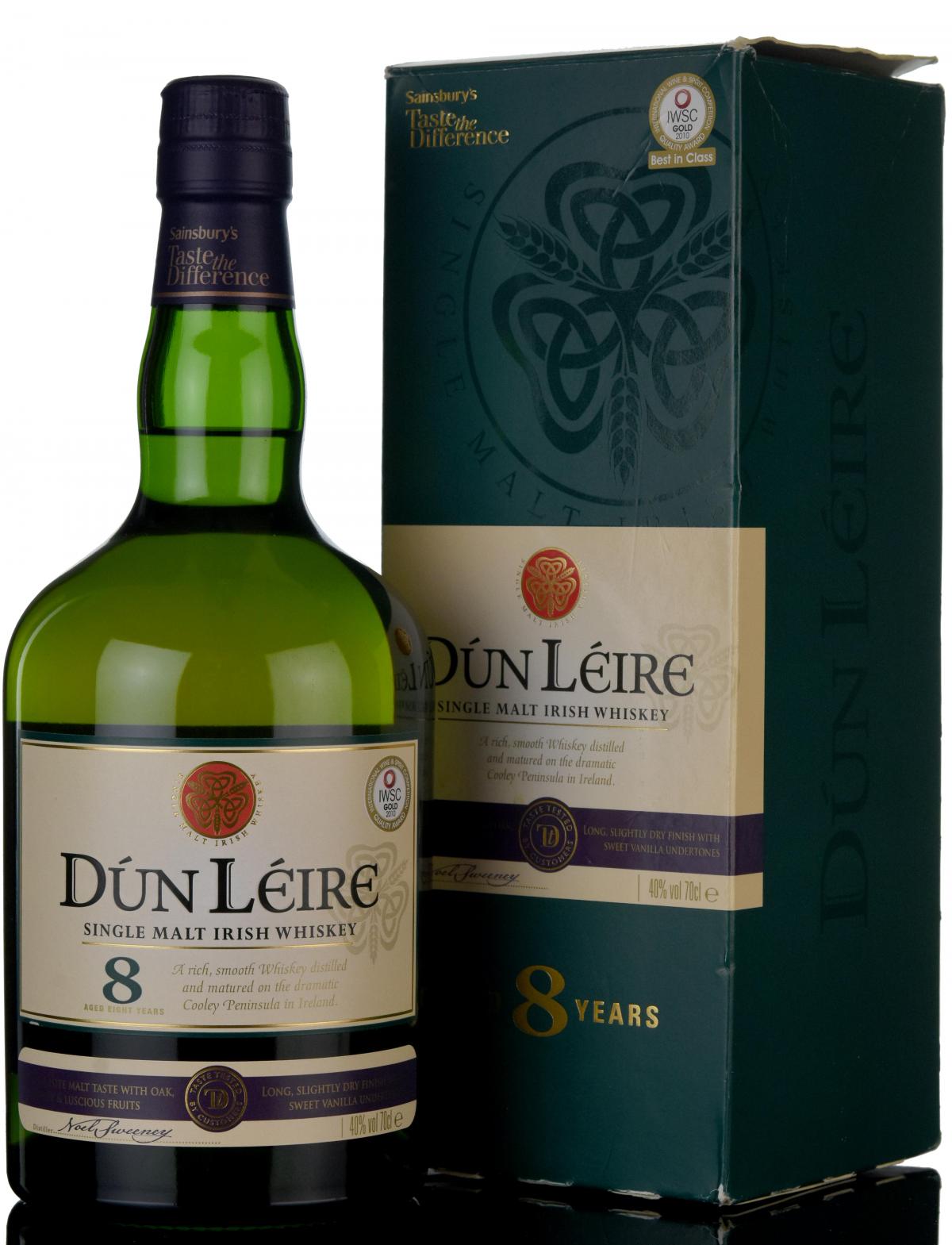 Dun Leire 8 Year Old - Irish Whiskey