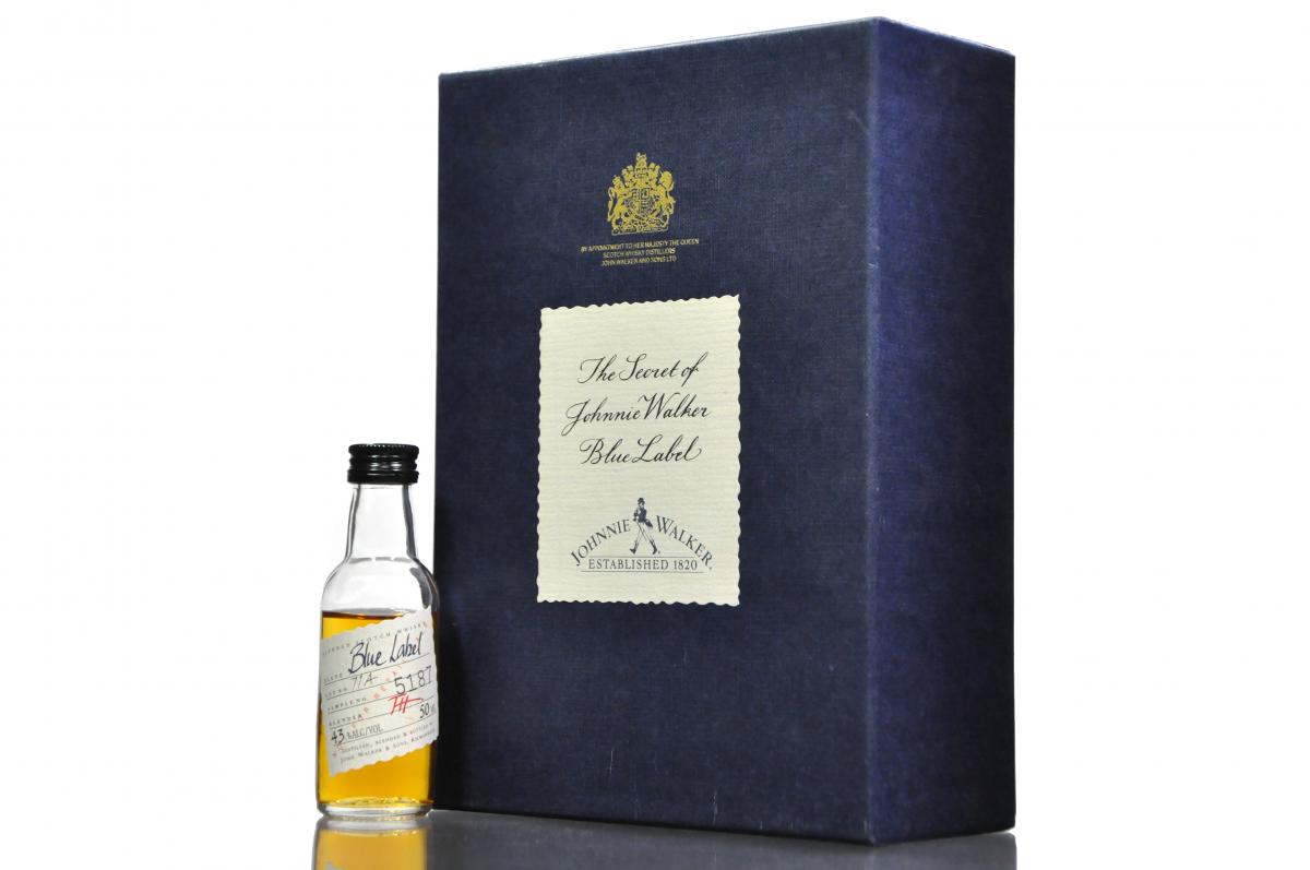 Johnnie Walker Blue Label Sample Set