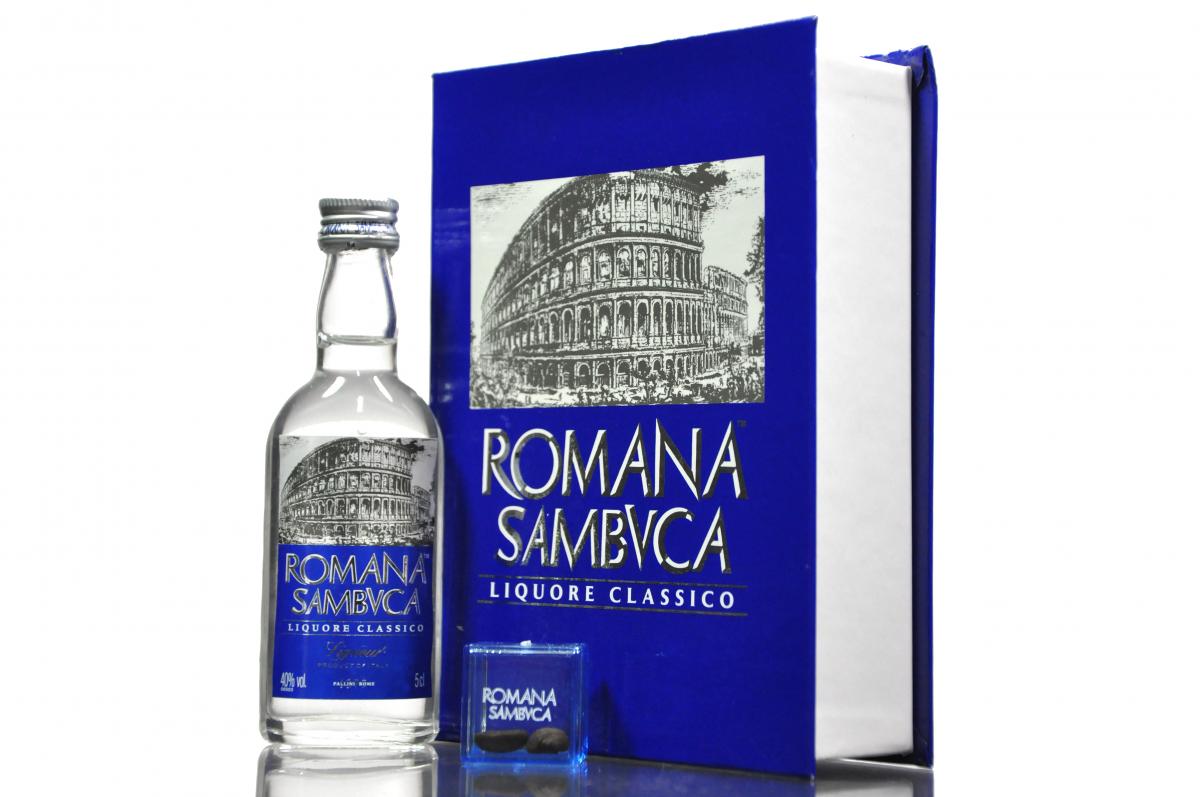 Romana Sambvca Liqueur Miniature Set
