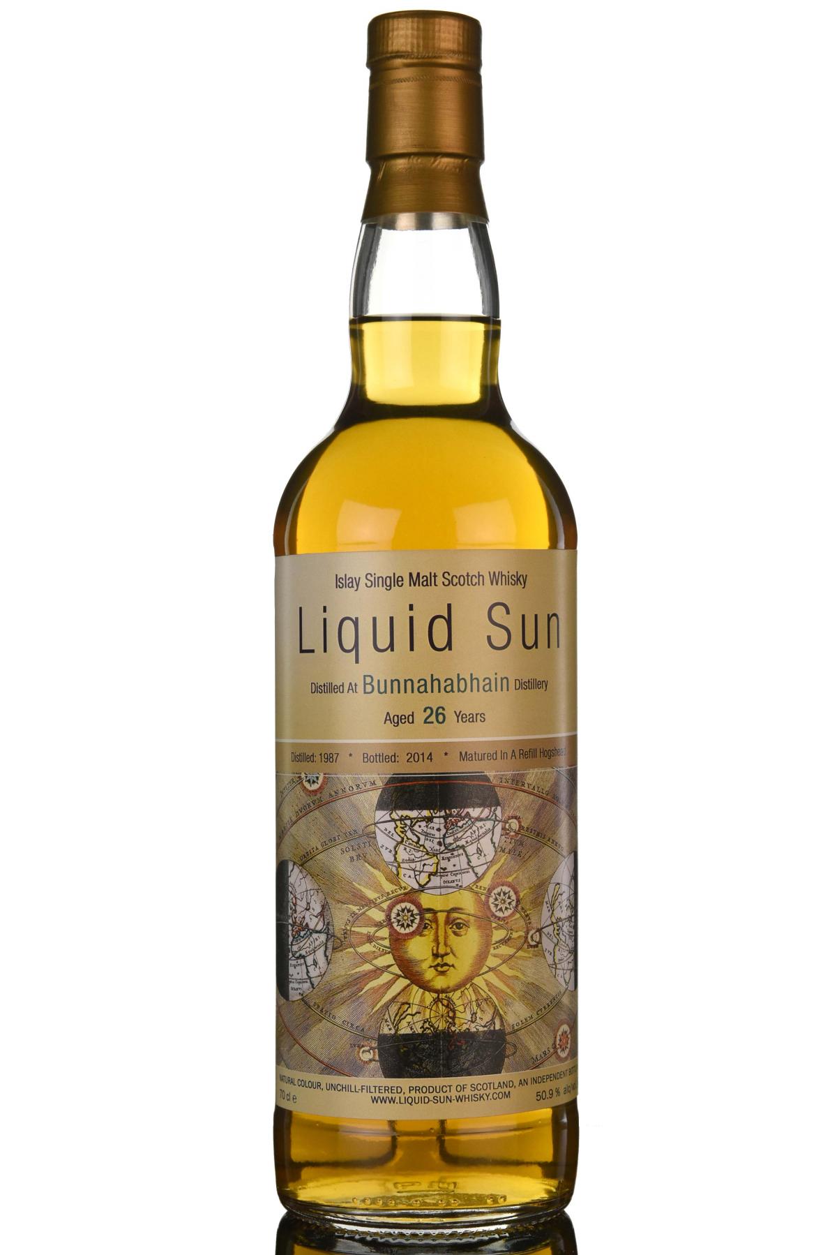 Bunnahabhain 1987-2014 - 26 Year Old - Liquid Sun