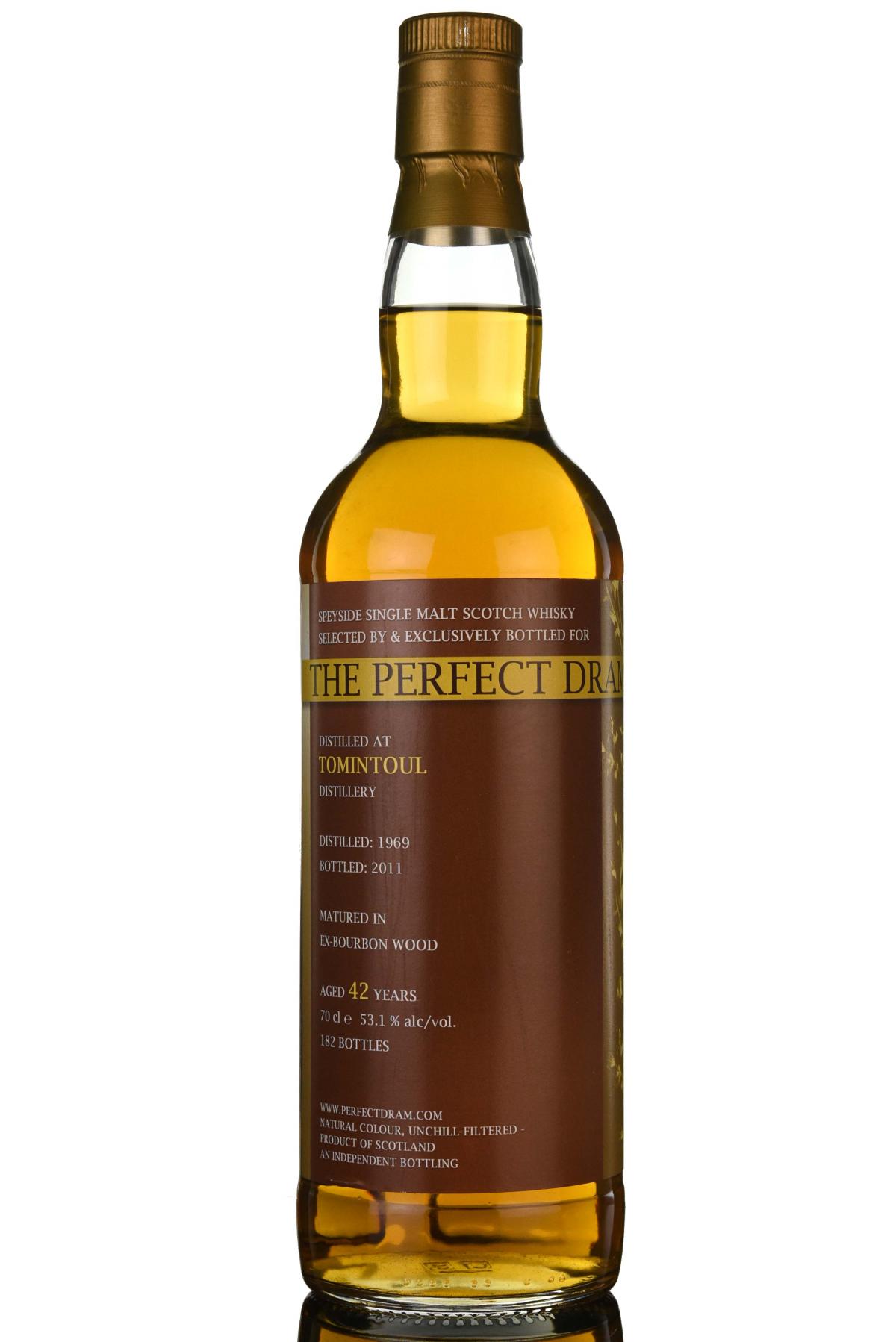 Tomintoul 1969 - 2011 42 The Perfect Dram