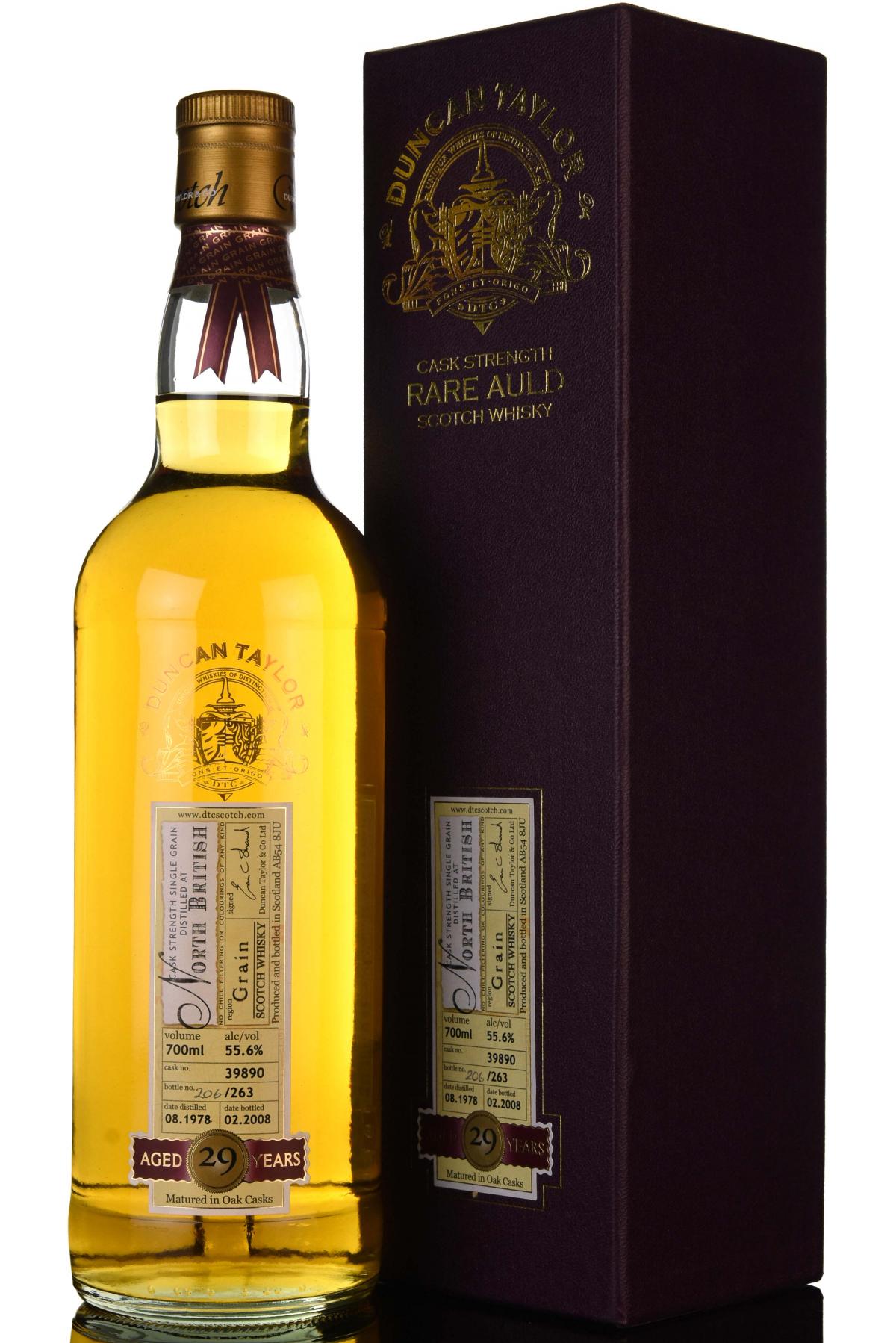 North British 1978-2008 - 29 Year Old - Duncan Taylor - Rare Auld