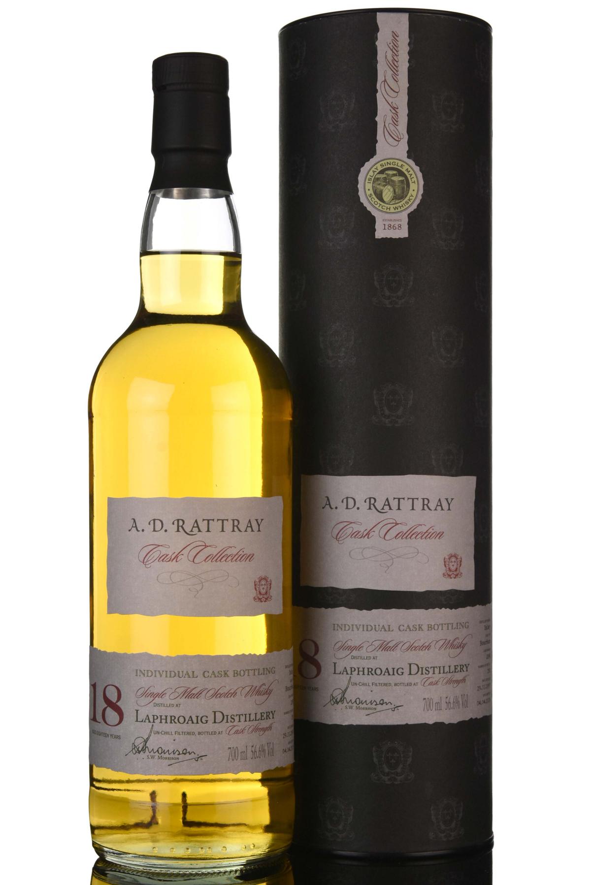 Laphroaig 1990-2008 - 18 Year Old - AD Rattray Cask Collection