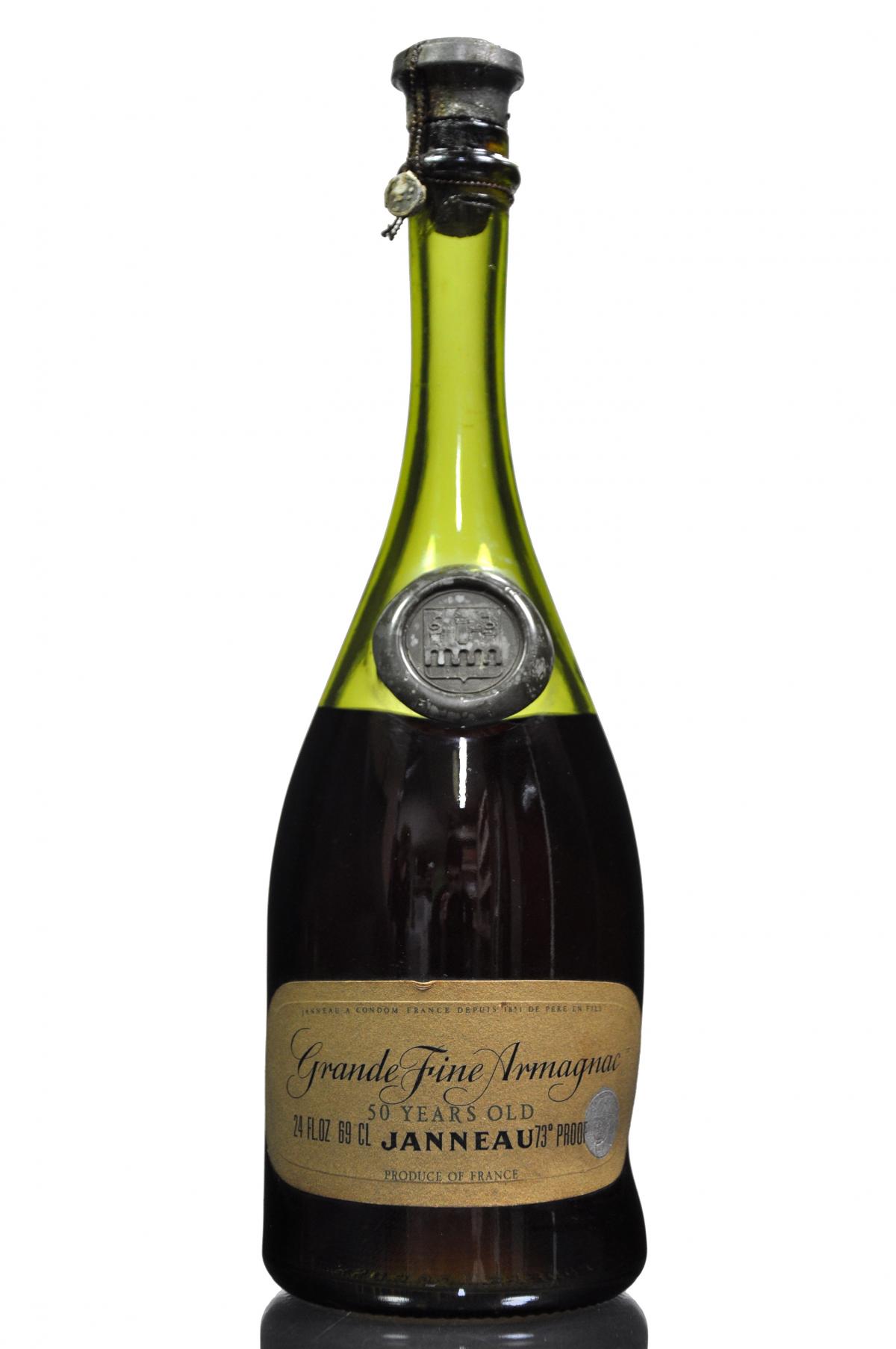 Janneau 50 Year Old Armagnac - Bottled late 1970s