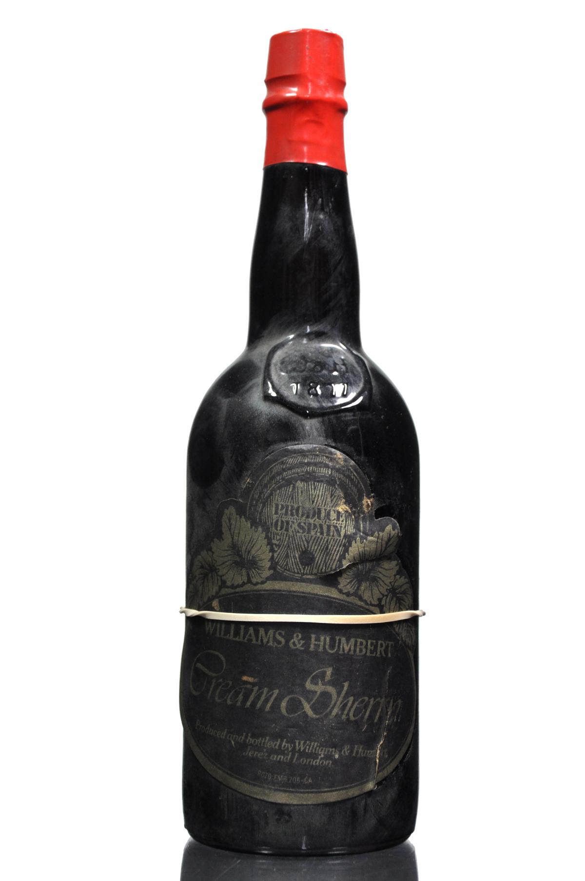 William & Humbert Cream Sherry - Circa 1950s