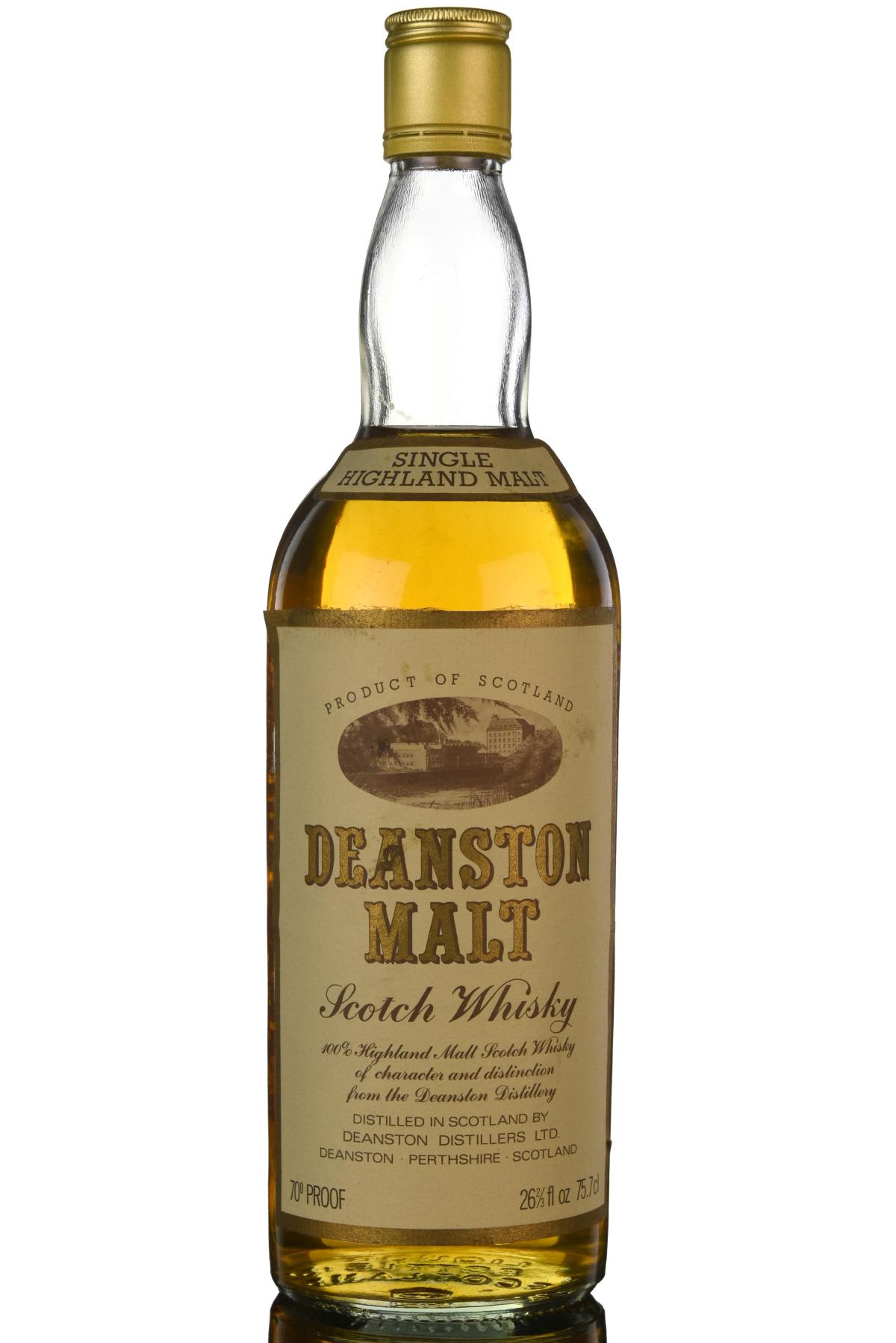 Deanston Malt NAS  Late 1970s