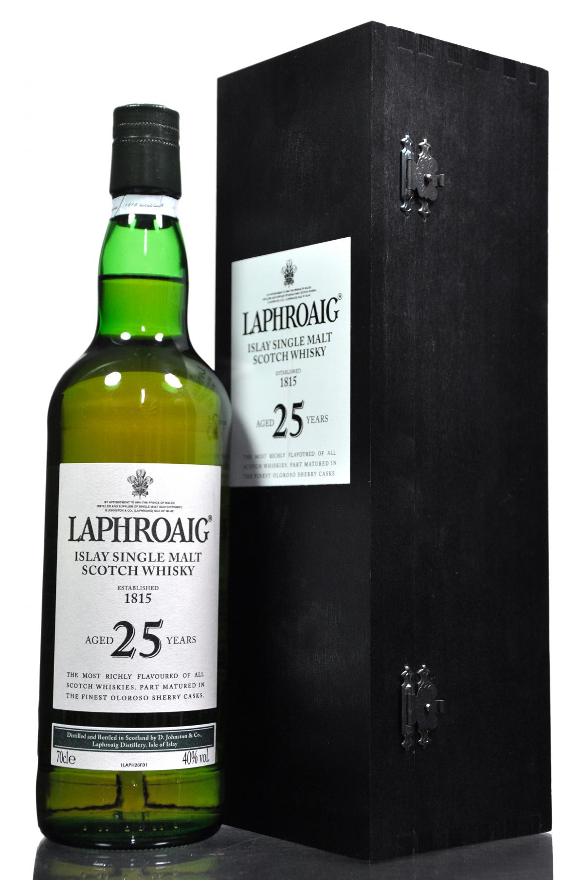 Laphroaig 25 Year Old - 2007 Release