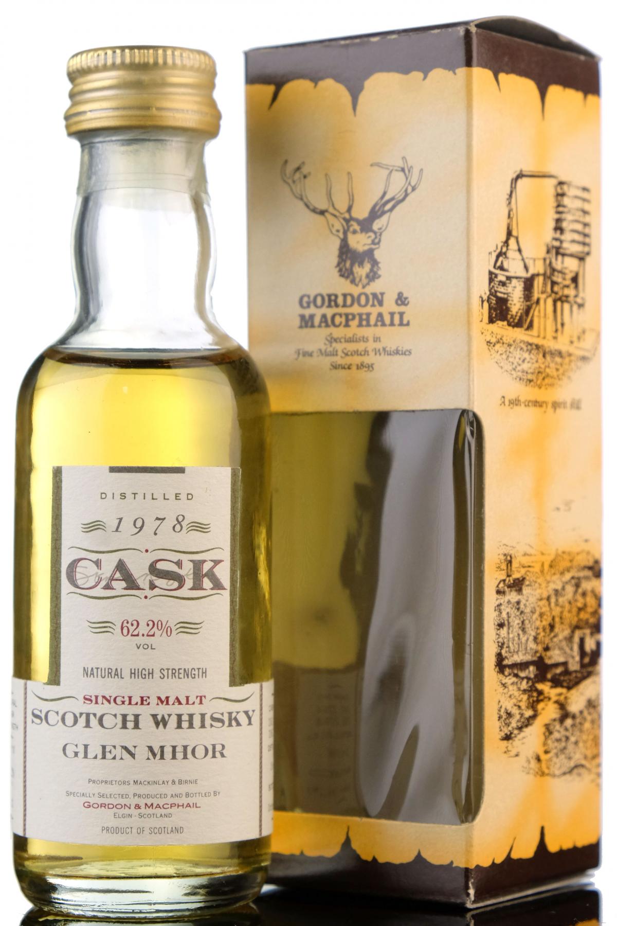 Glen Mhor 1978-1993 - Cask Strength - Gordon & MacPhail Miniature