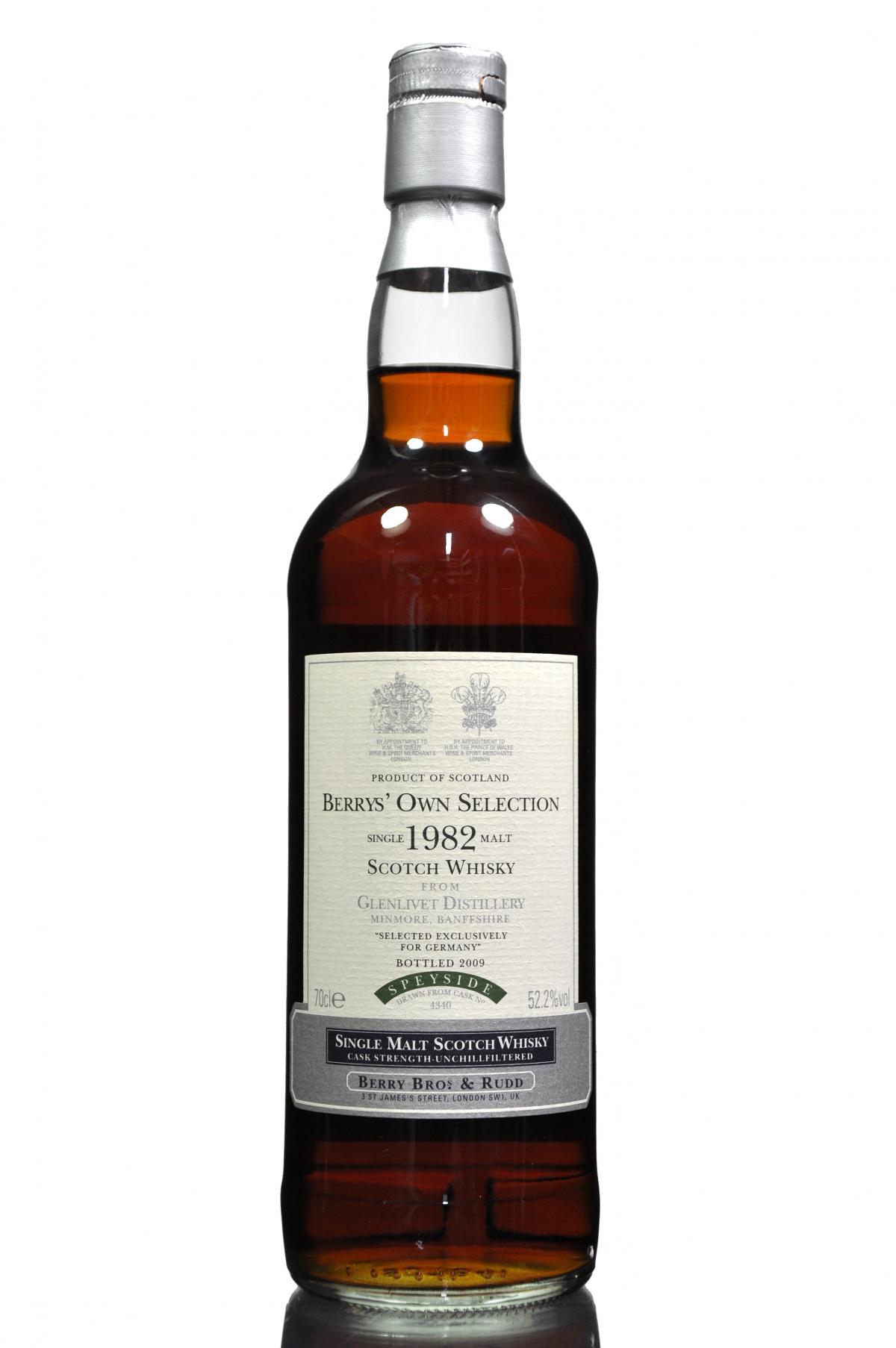 Glenlivet 1982-2009 - Berry Brothers