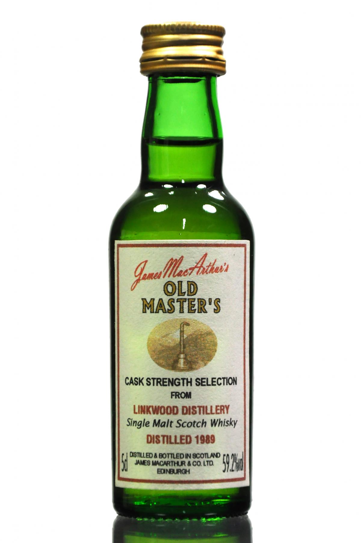 Linkwood 1989 James MacArthur Miniature