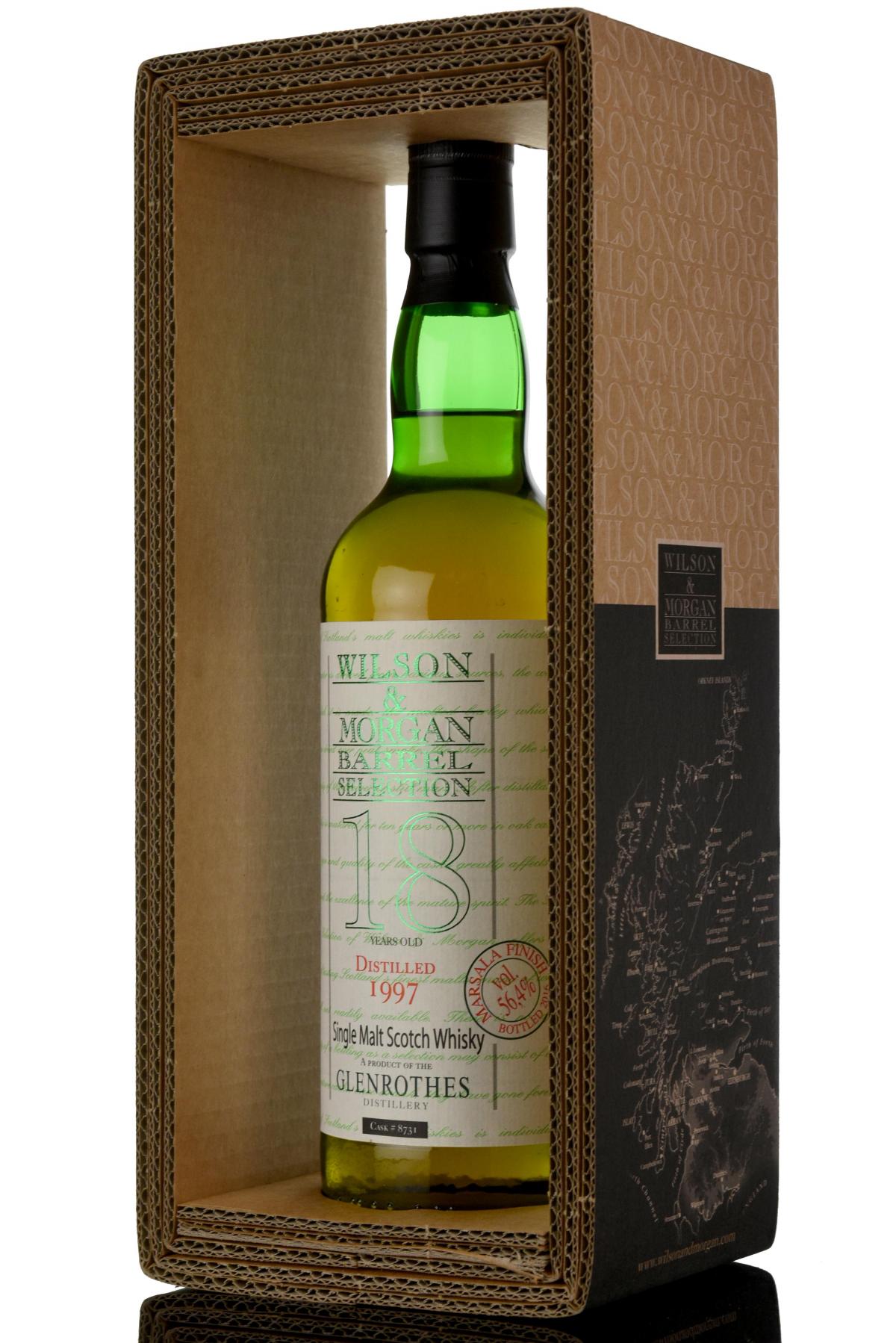 Glenrothes 1997 - 2016 18 Wilson Morgan Single Cask 8731