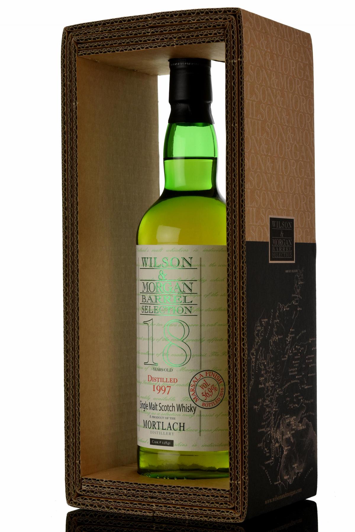 Mortlach 1997 - 2016 18 Wilson Morgan Single Cask 12841
