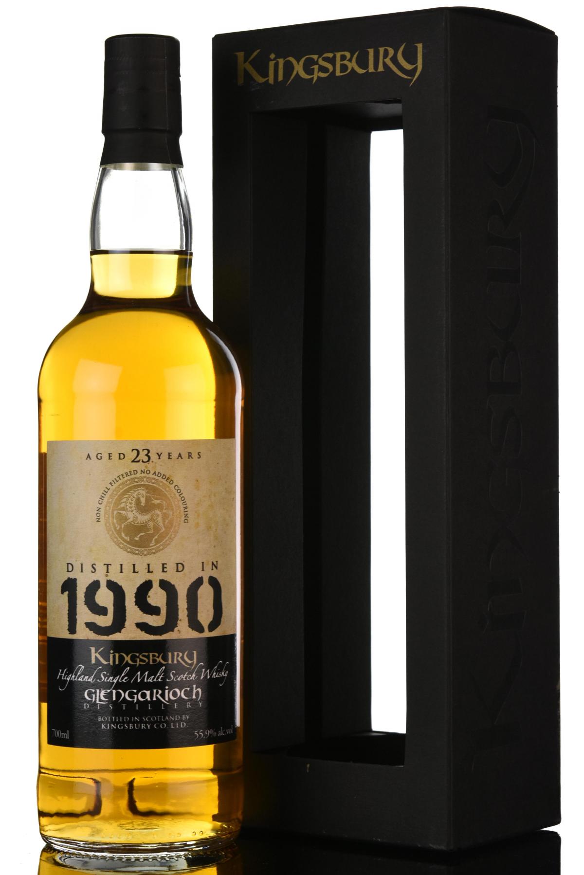 Glen Garioch 1990 - 23 Year Old - Kingsbury Single Cask 10398